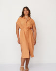 ZEUS SQ DRESS ORANGE