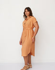 ZEUS SQ DRESS ORANGE