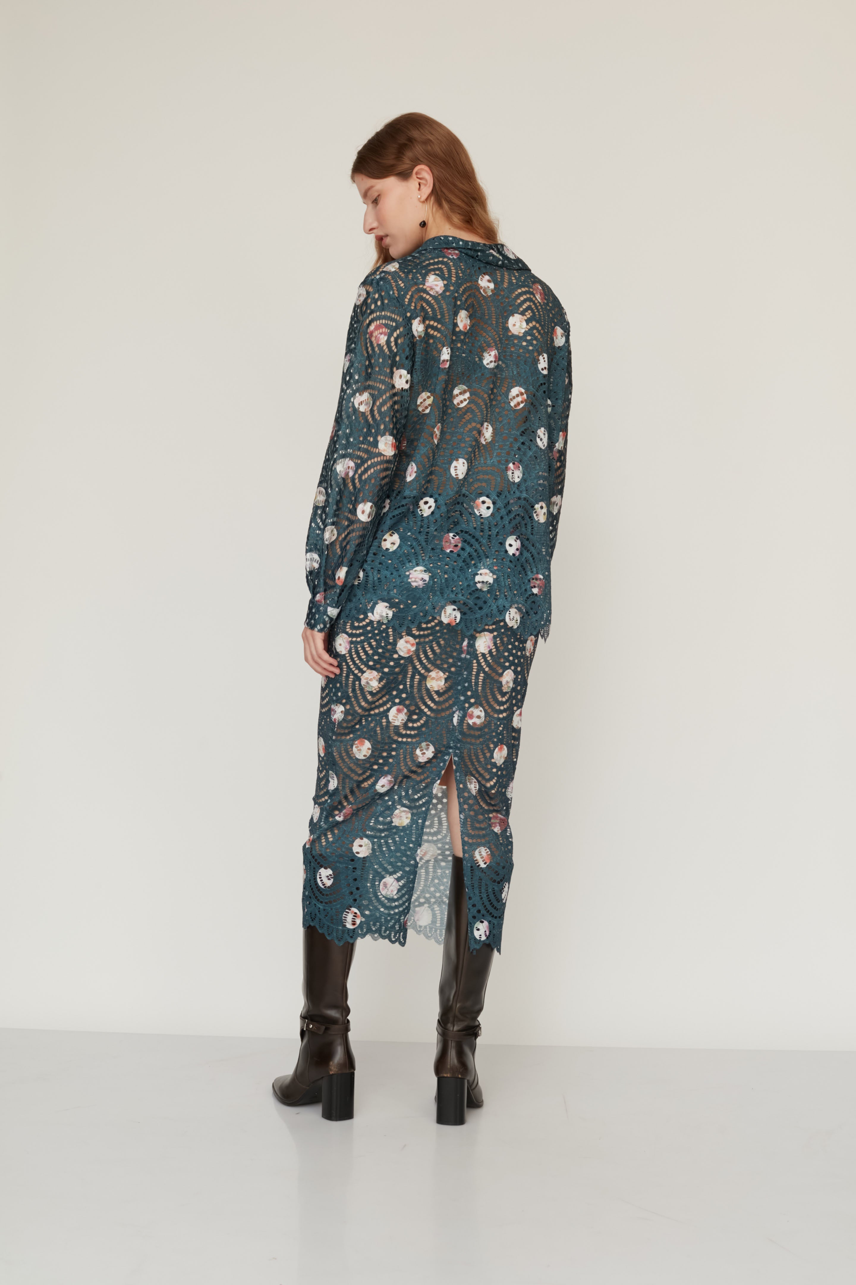 CRUELLA LACE BLOUSE PATROL