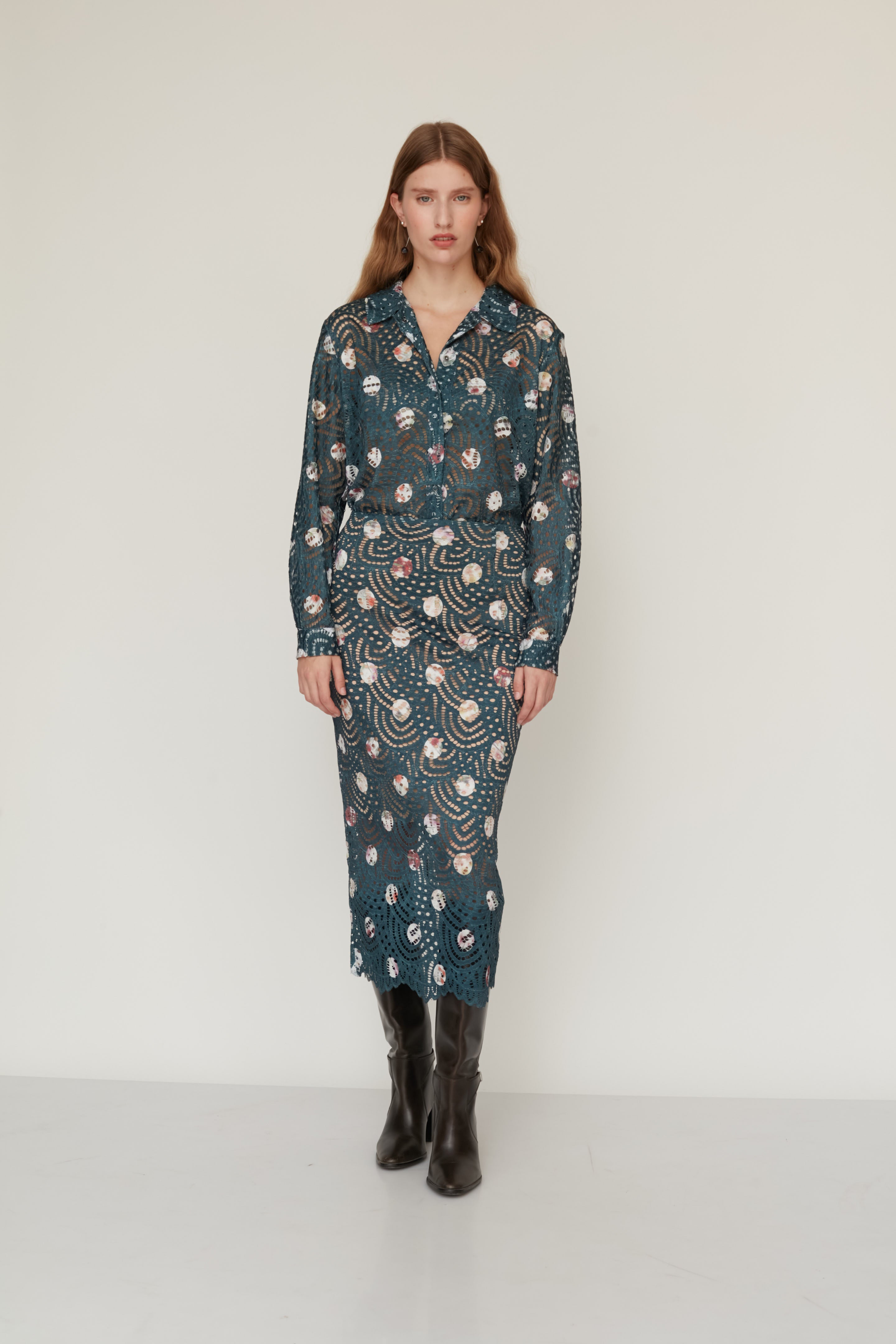 CRUELLA LACE SKIRT PATROL- MADE TO ORDER