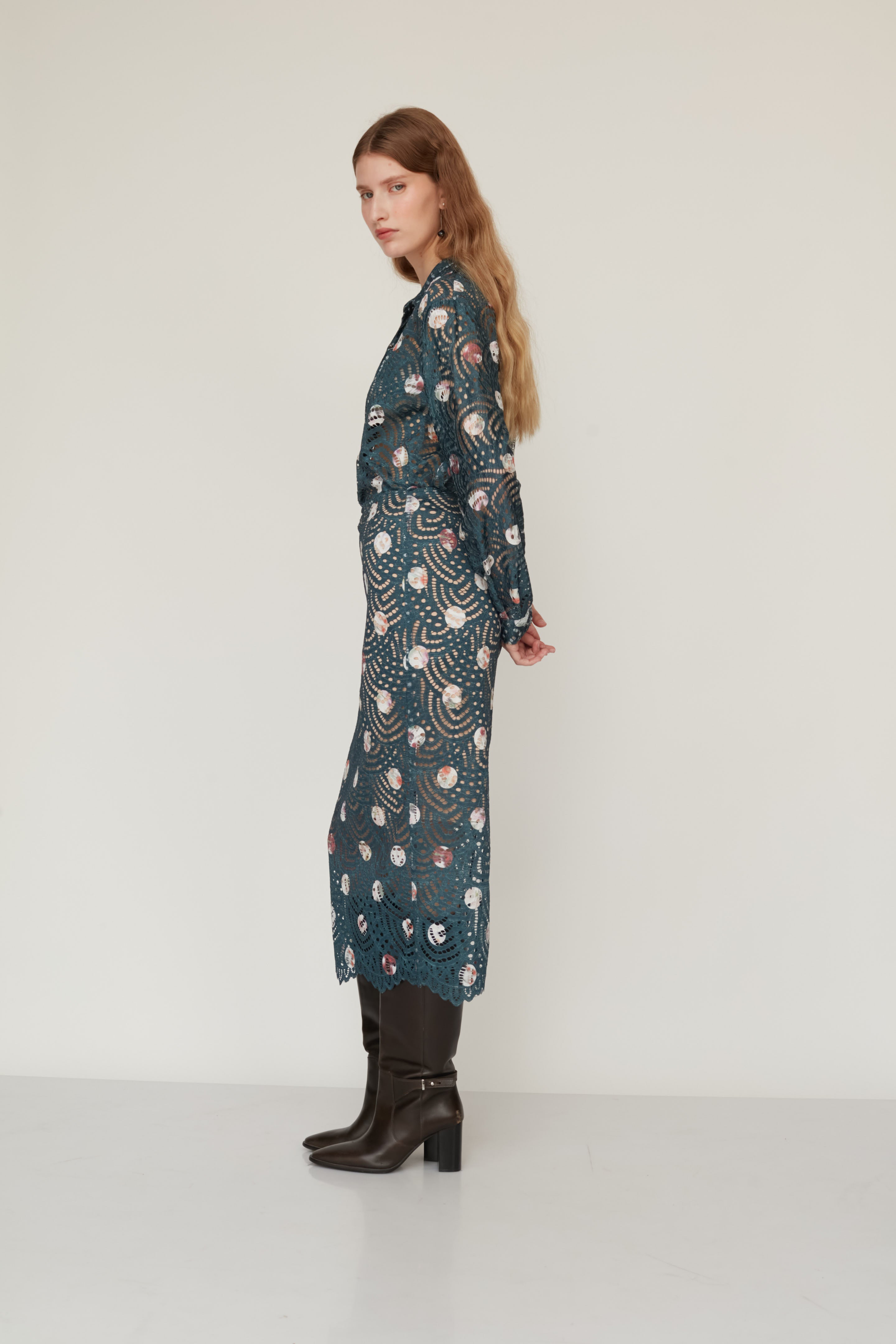 CRUELLA LACE SKIRT PATROL- MADE TO ORDER