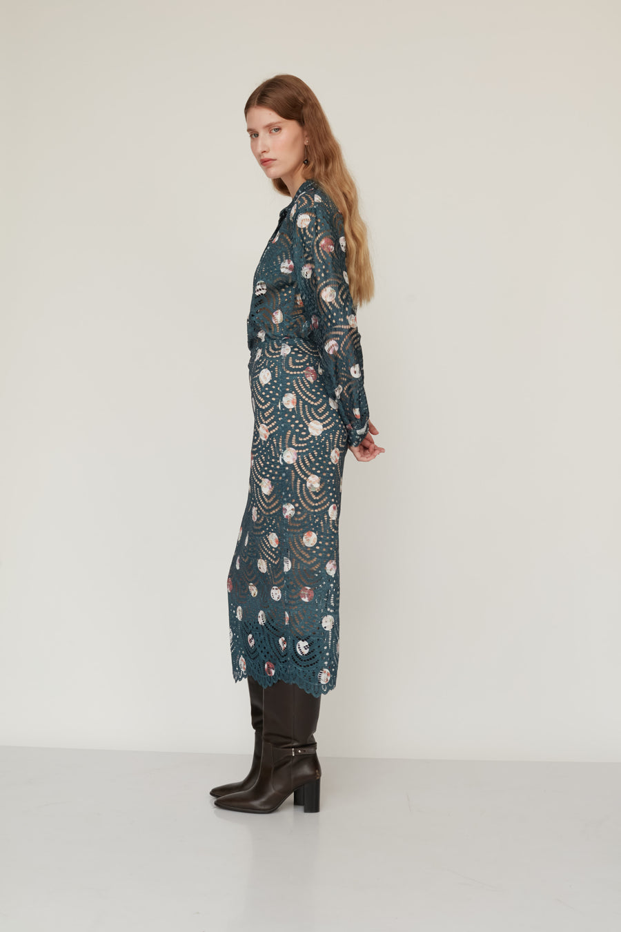 CRUELLA LACE SKIRT PATROL- MADE TO ORDER