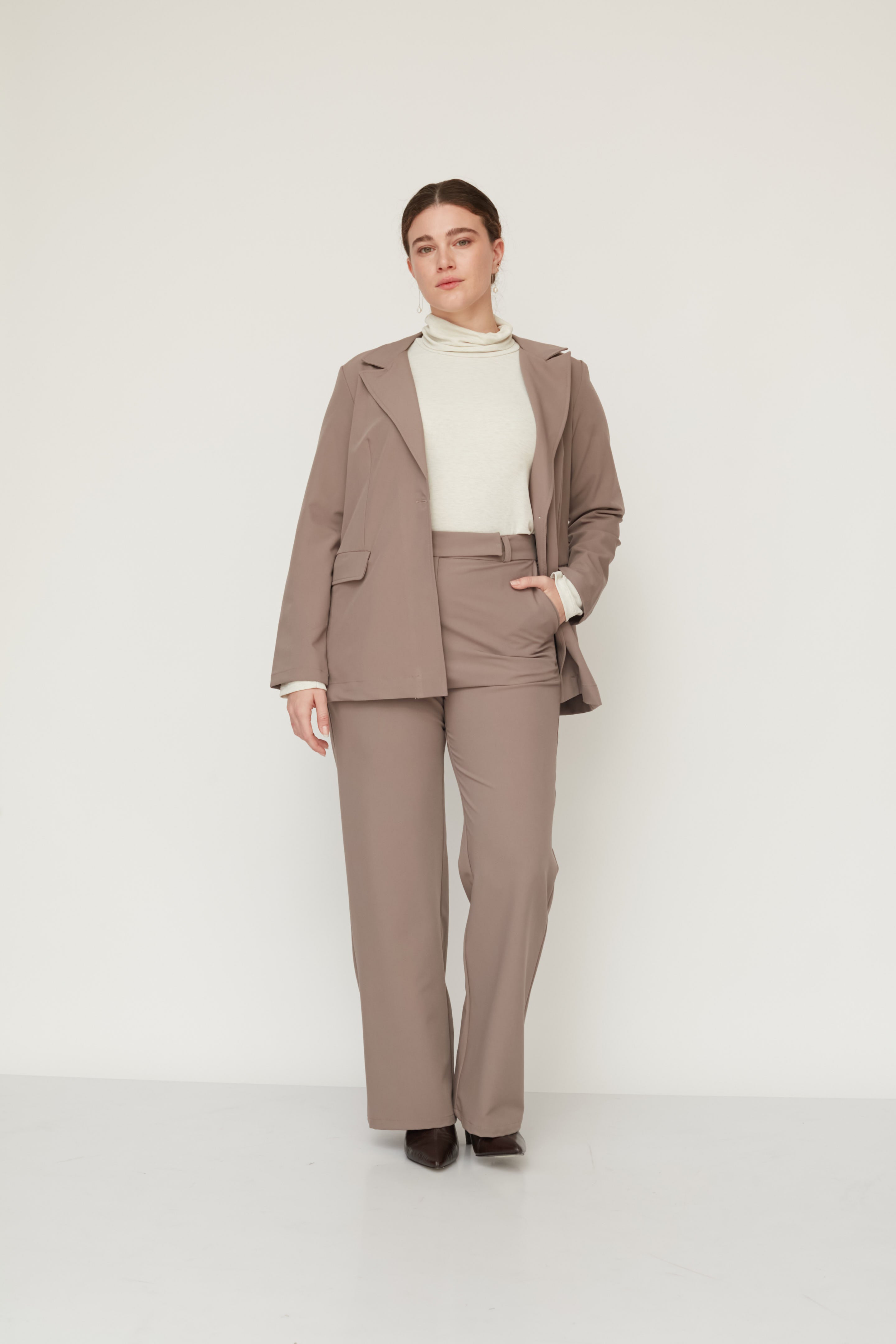 HOWL PANTS WARM GREY