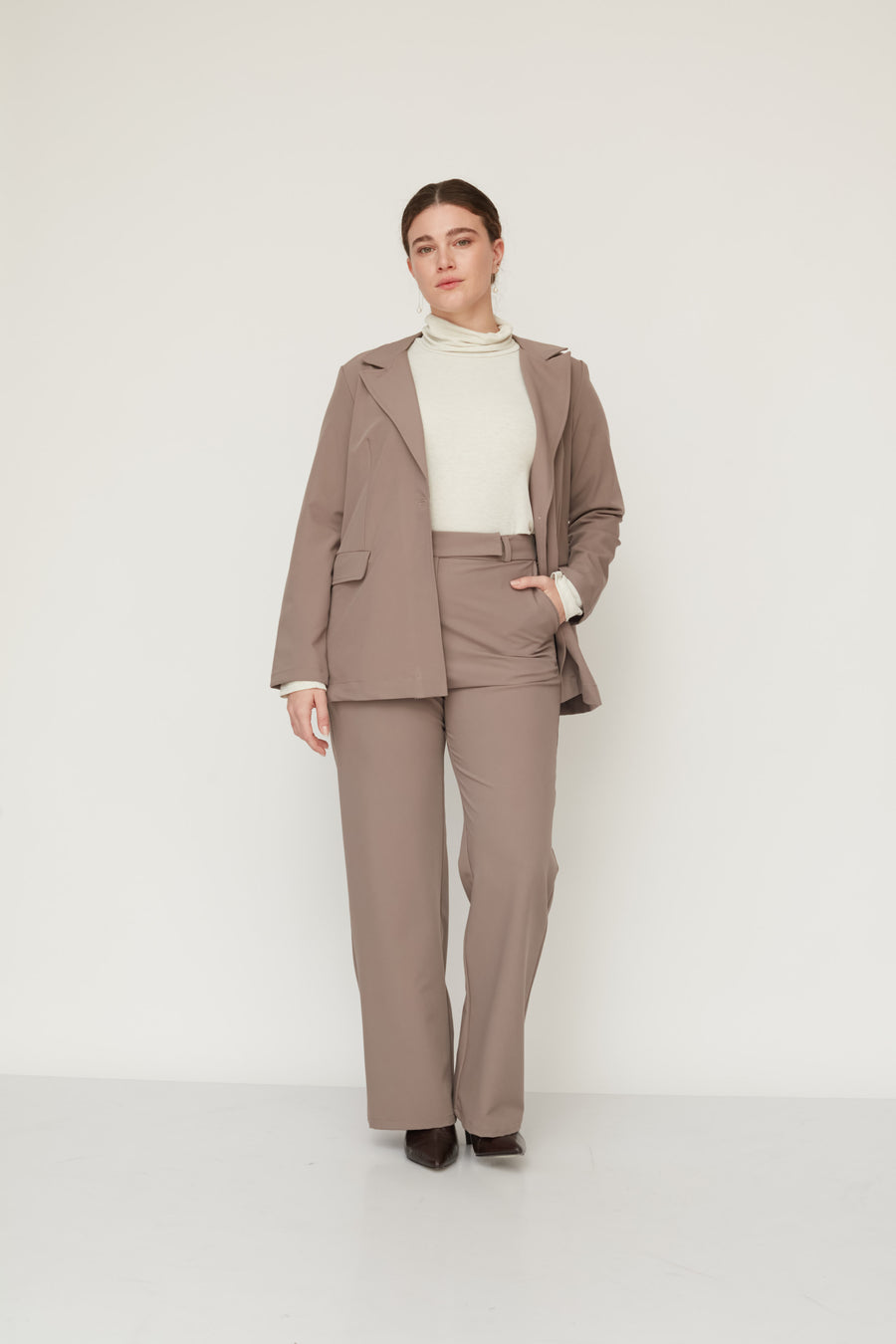 HOWL PANTS WARM GREY