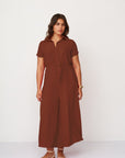 FOREVER JUMPSUIT BRICK