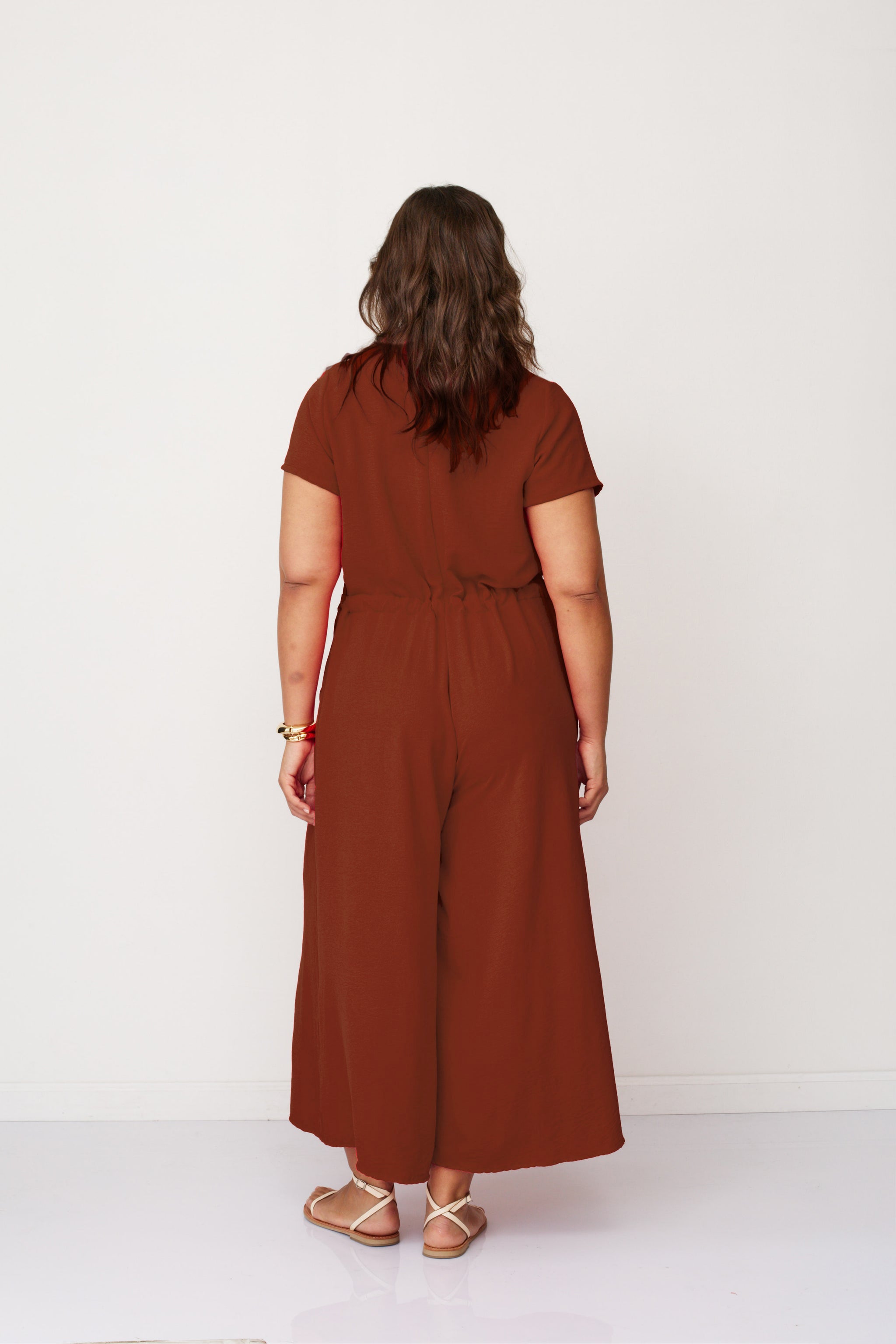 FOREVER JUMPSUIT BRICK