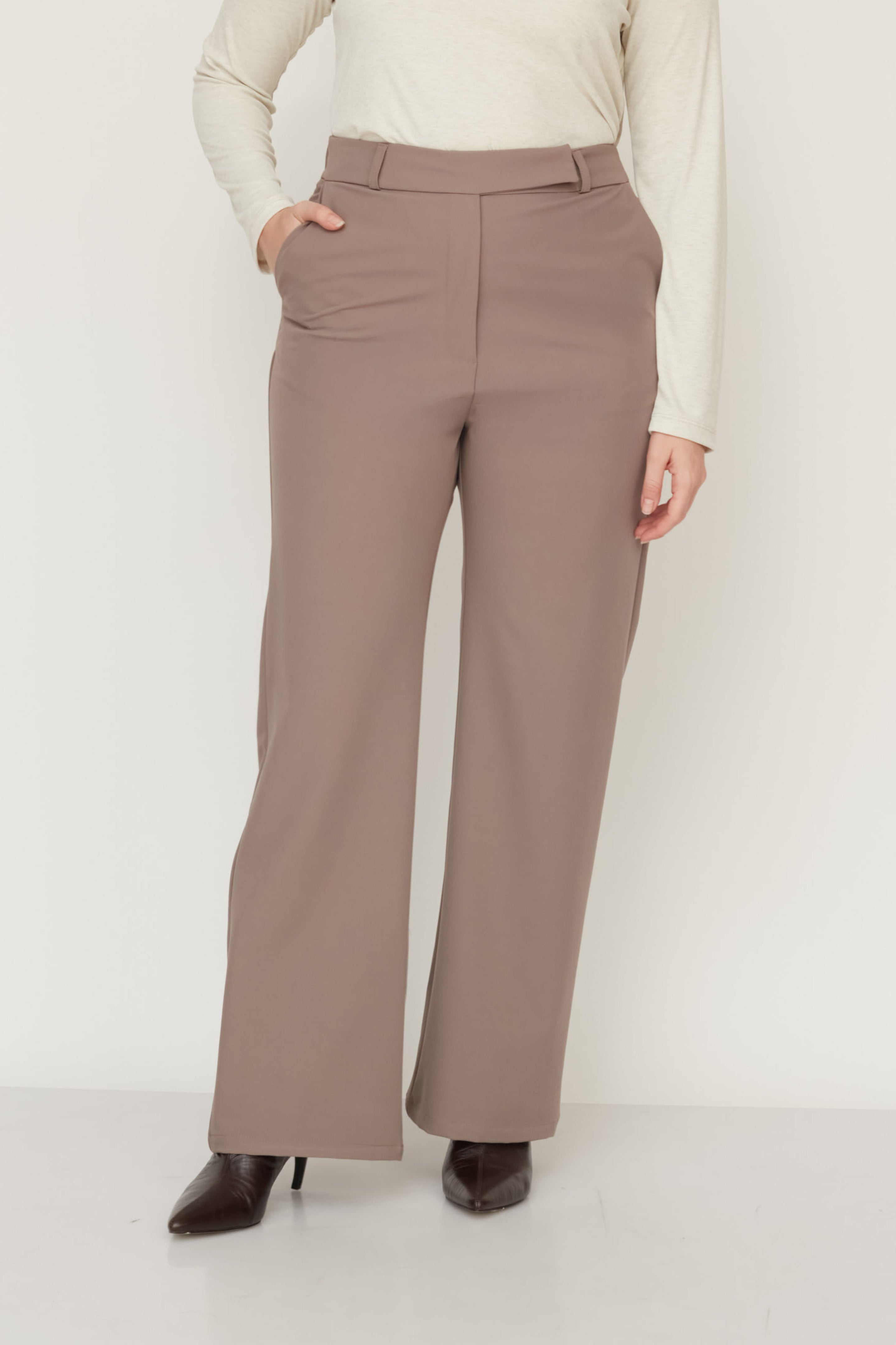 HOWL PANTS WARM GREY