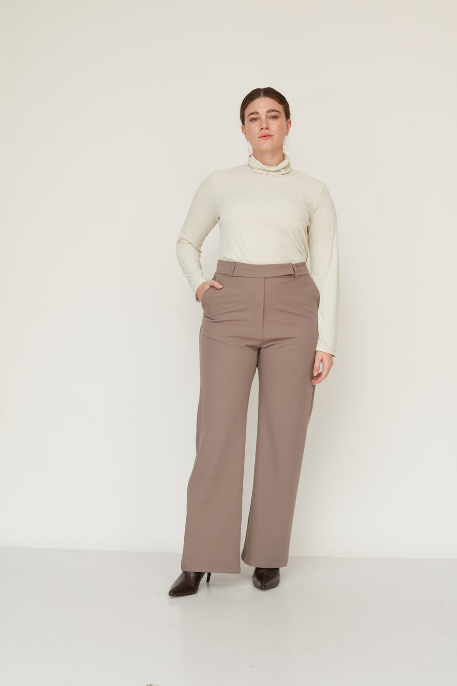 HOWL PANTS WARM GREY