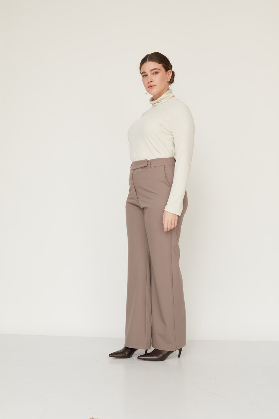 HOWL PANTS WARM GREY