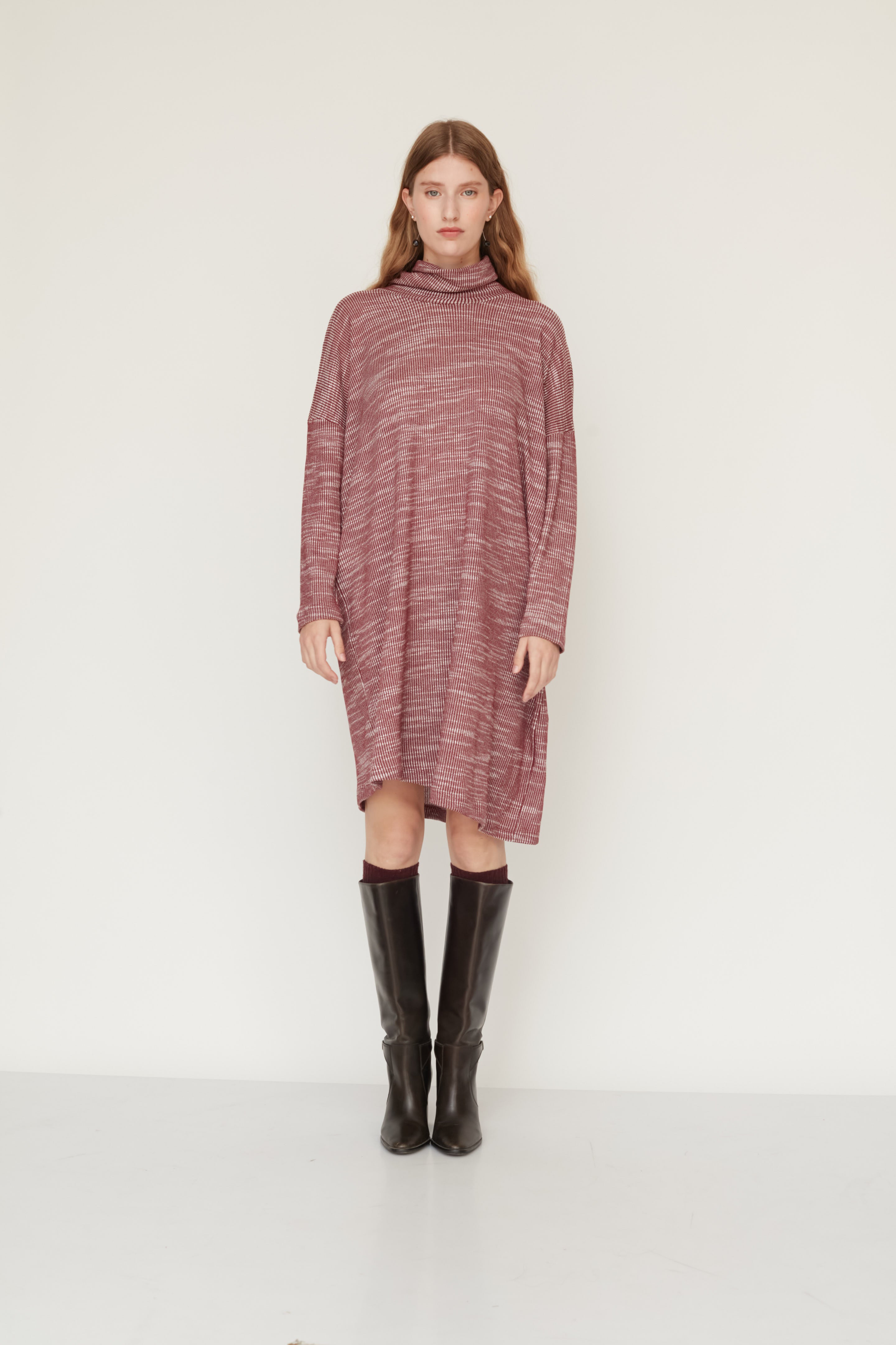 FREE SQ DRESS BORDEAUX