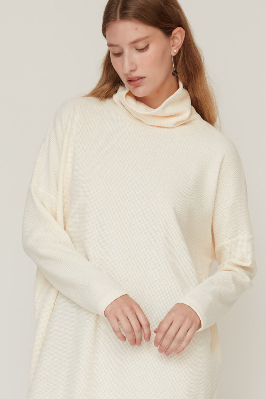 שמלת LOOSE שמנת