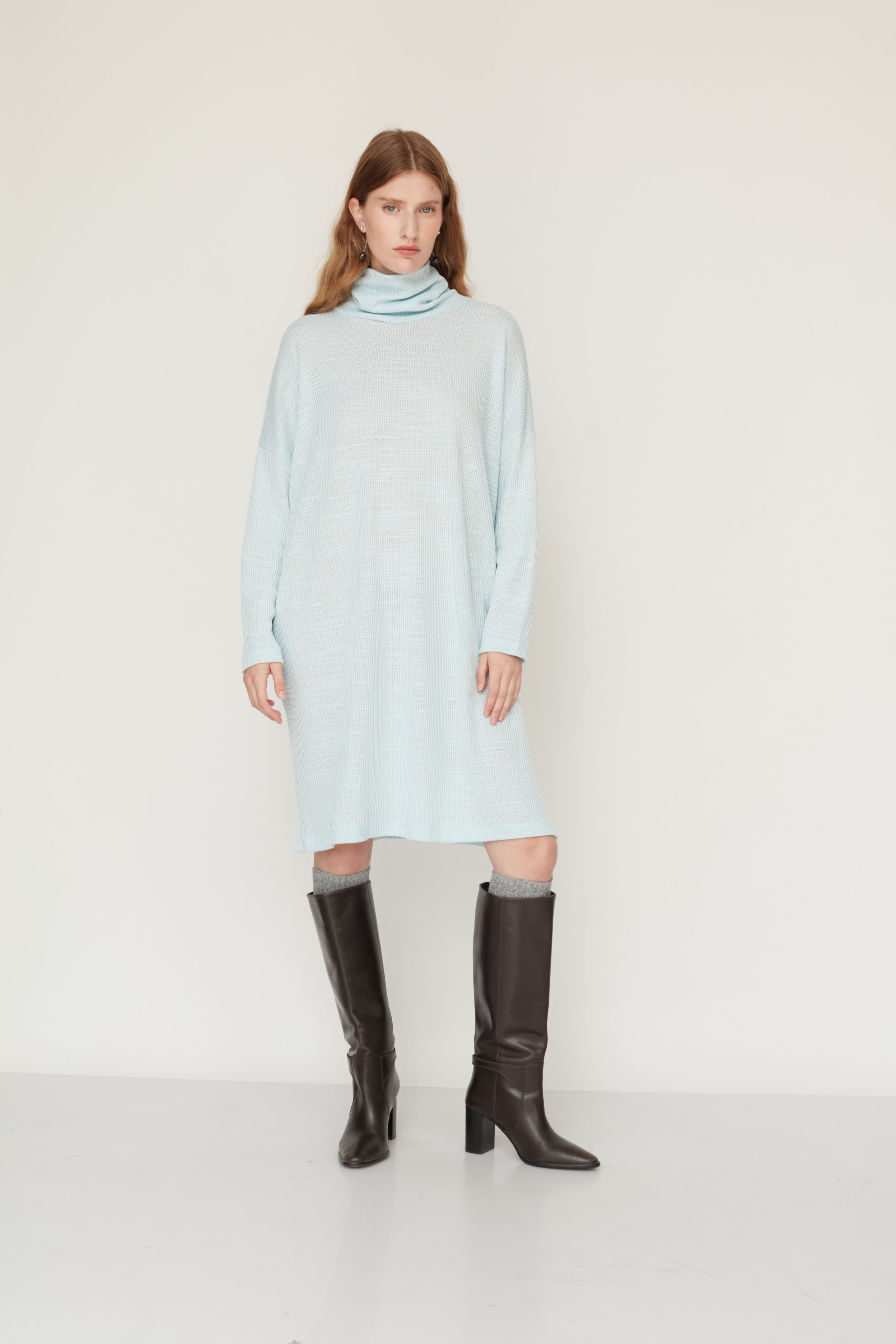 FREE SQ DRESS LIGHT BLUE