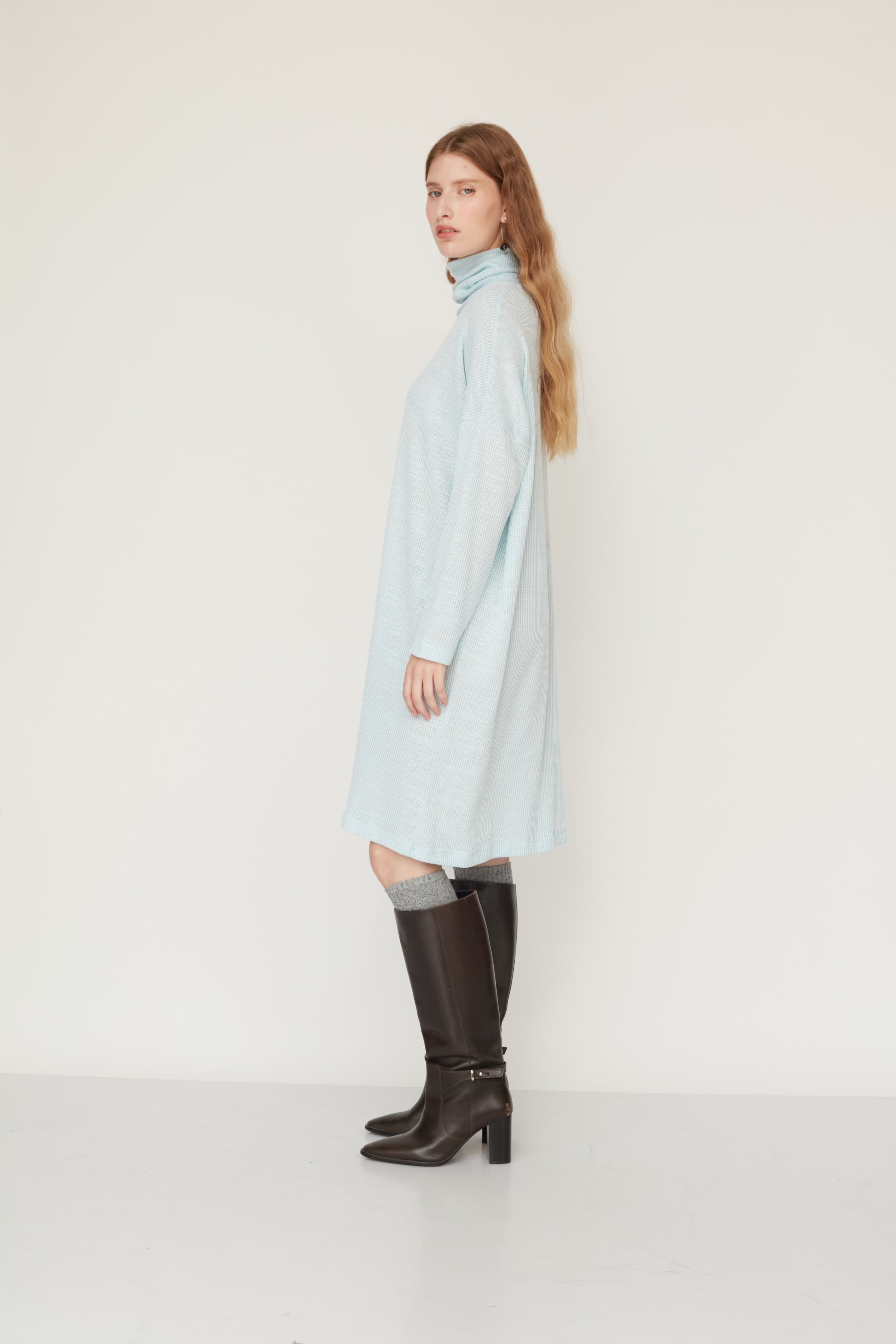 FREE SQ DRESS LIGHT BLUE