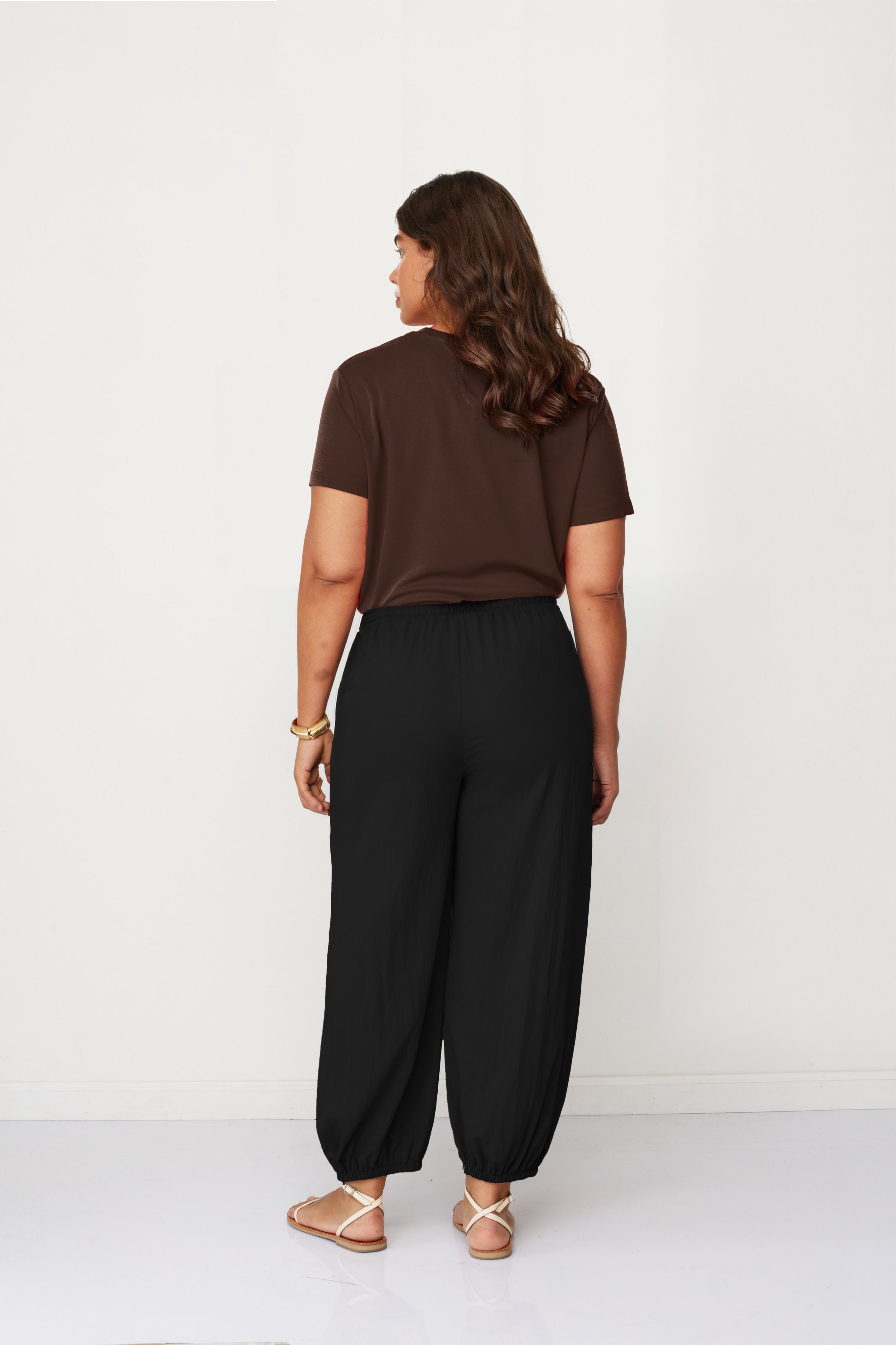 ADAM WOVEN PANTS BLACK