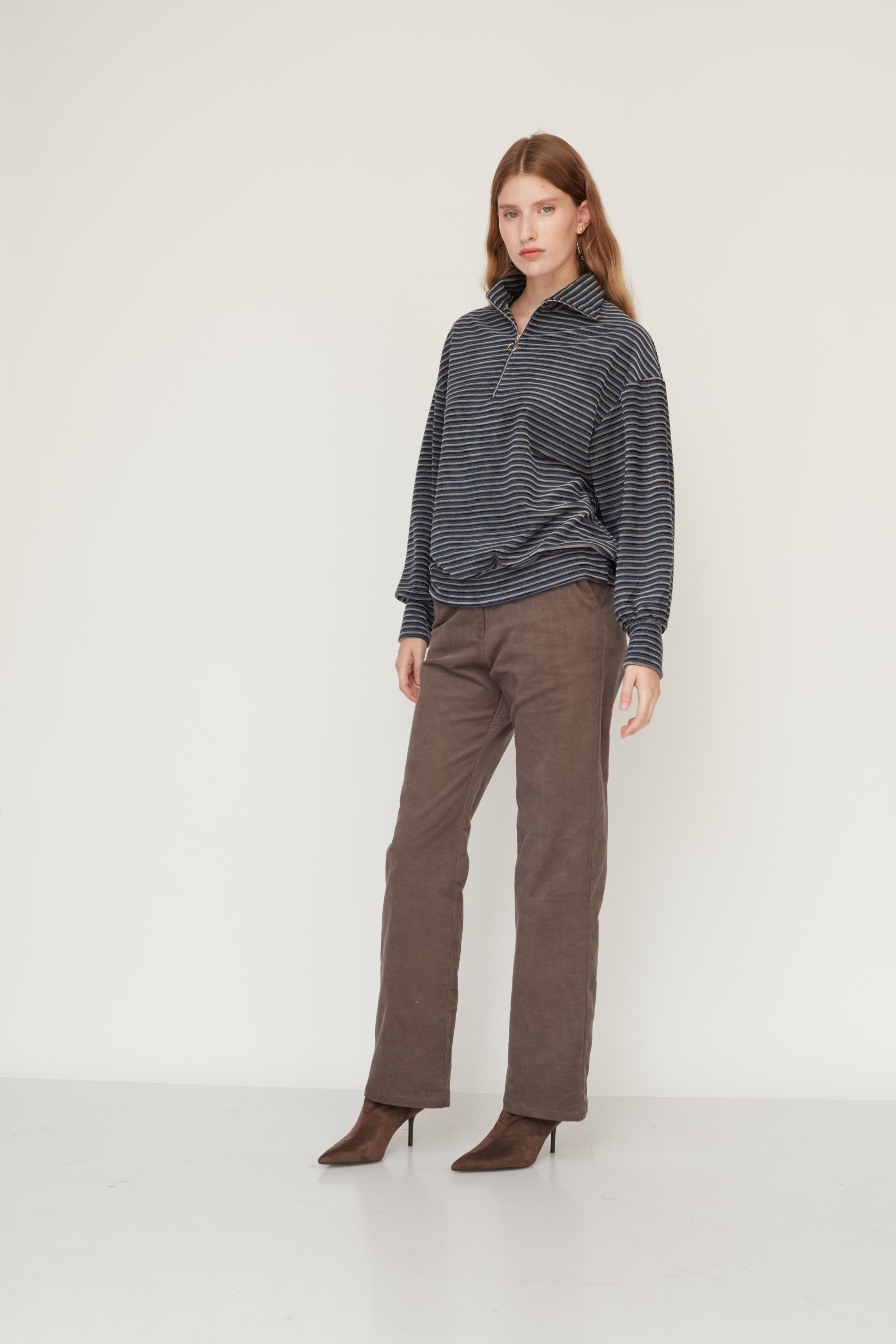 RABBIT POLO TOP BLUE