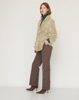 MACHINE TRENCH COAT BEIGE