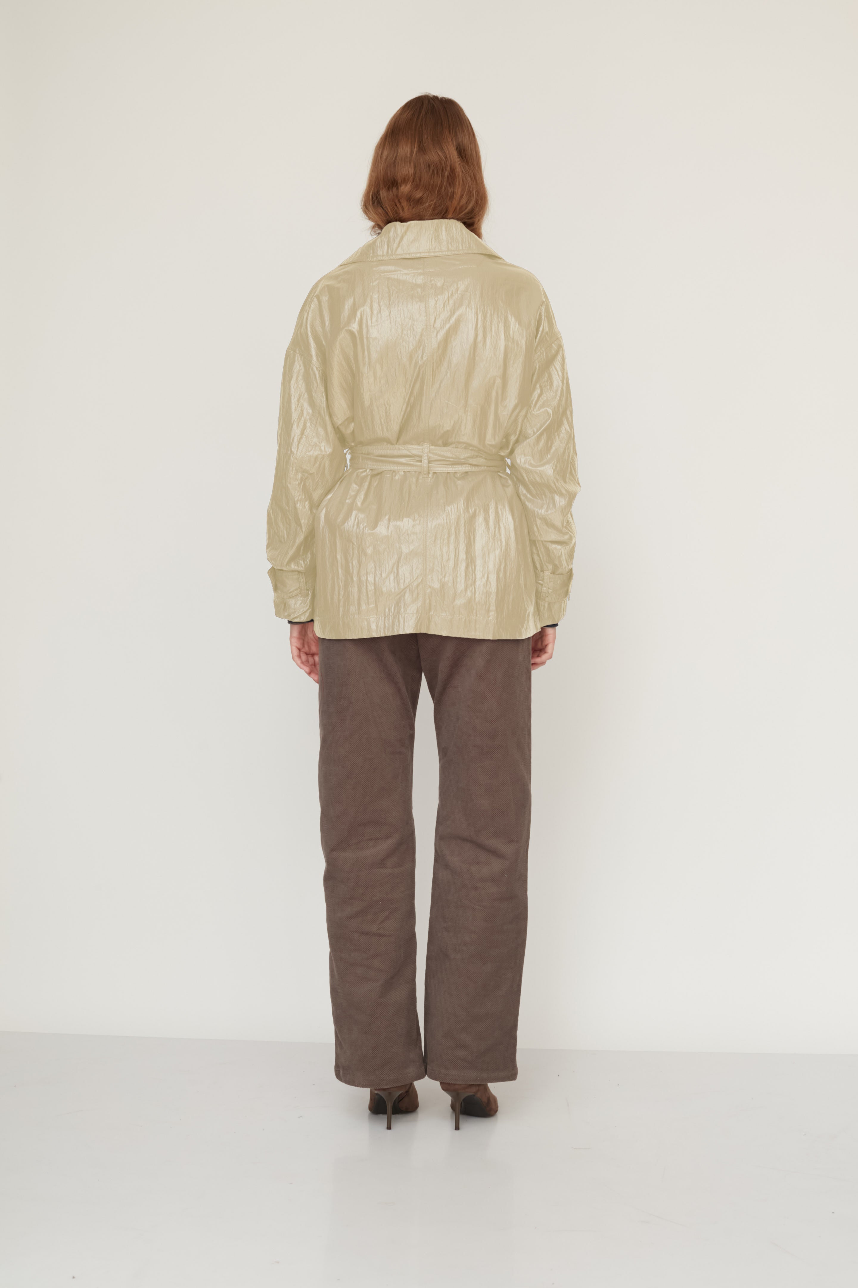 מעיל טרנץ׳ MACHINE בז'