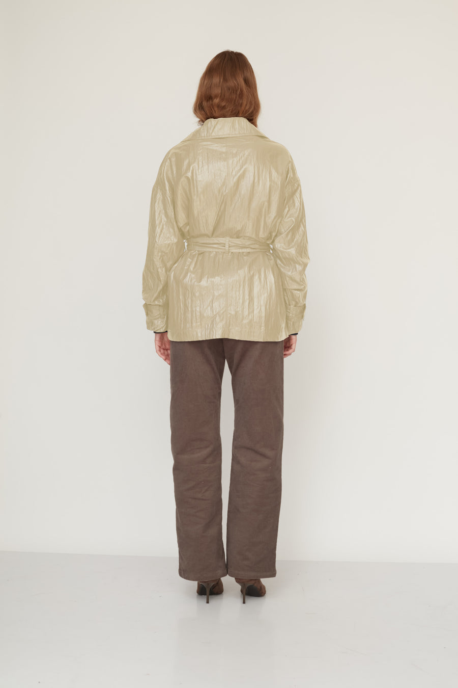 MACHINE TRENCH COAT BEIGE