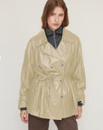 MACHINE TRENCH COAT BEIGE