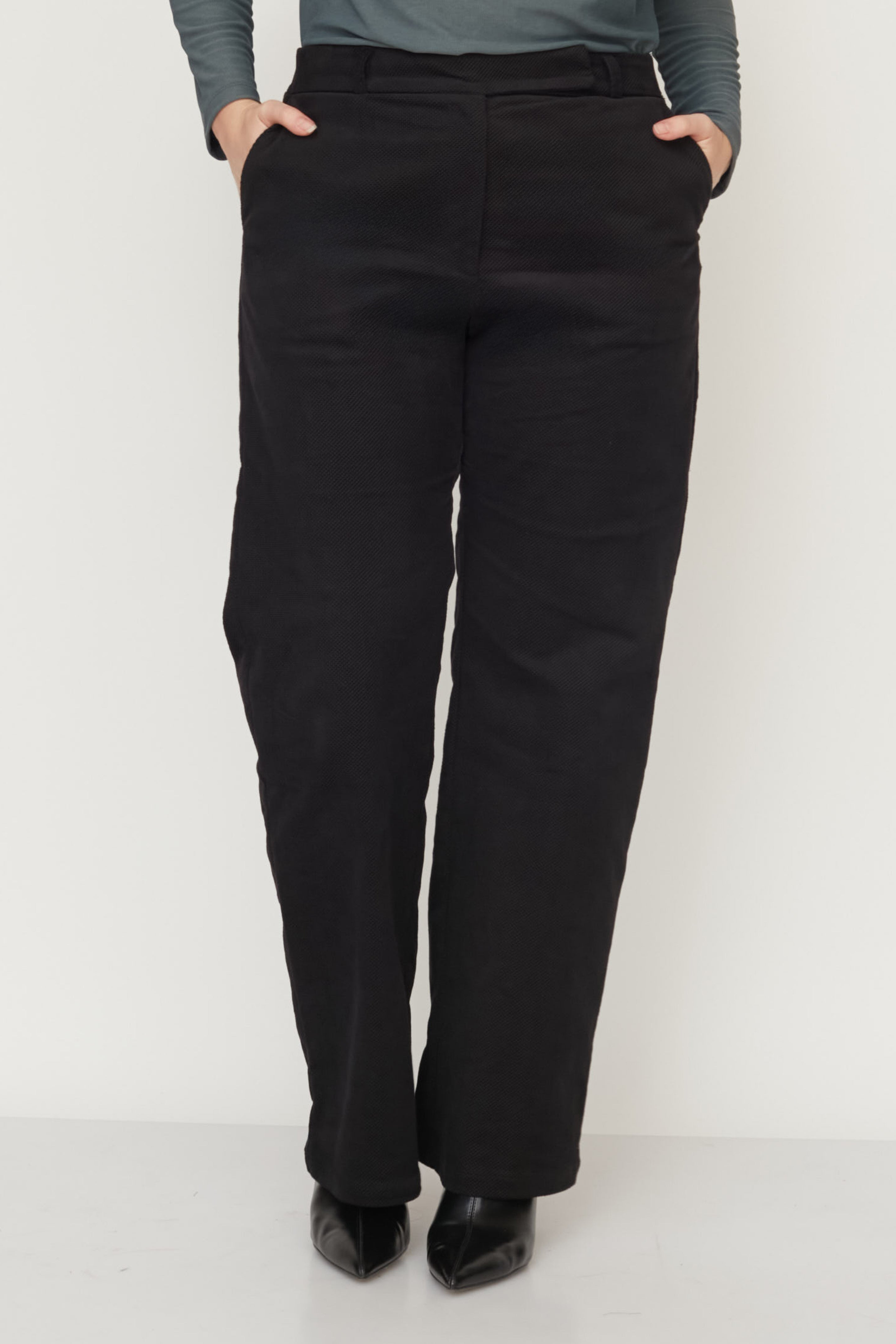 HOWL VELVET PANTS BLACK