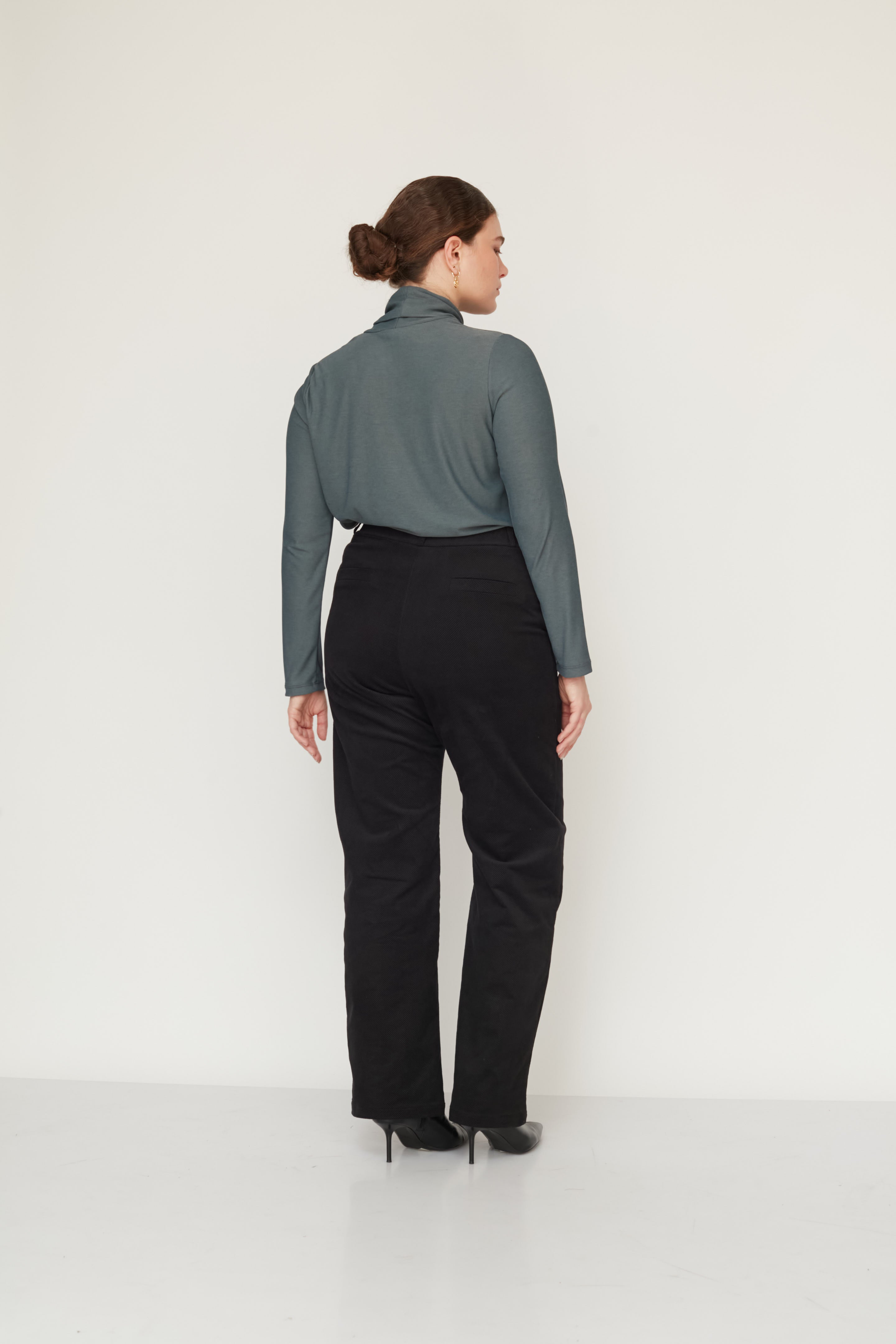 HOWL VELVET PANTS BLACK