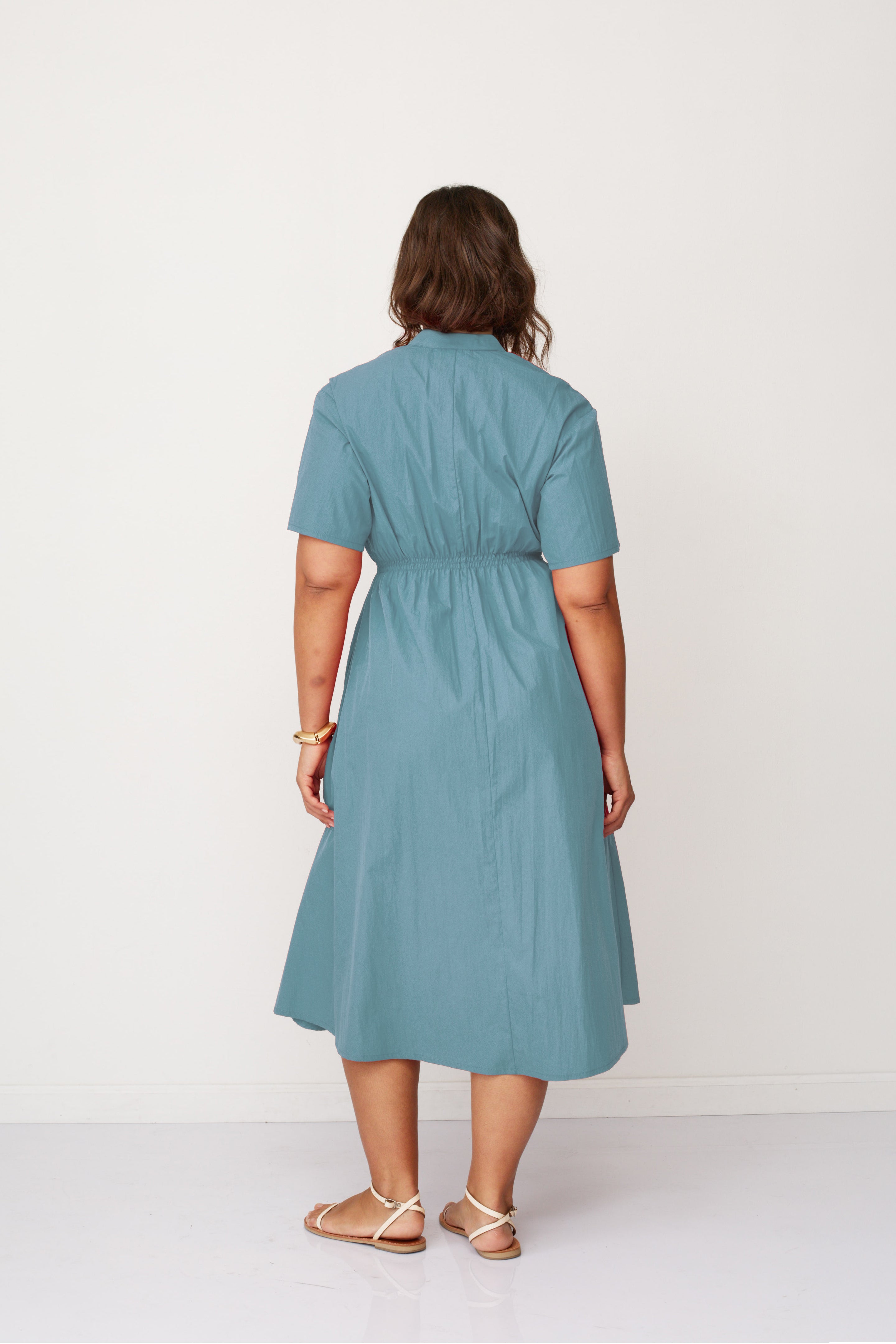 AURA DRESS BLUE