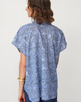 HOLI PTINTED SHIRT BLUE - NETANELLA DREAM FAIR