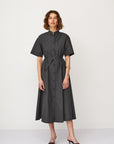 AURA DRESS DARK GRAY