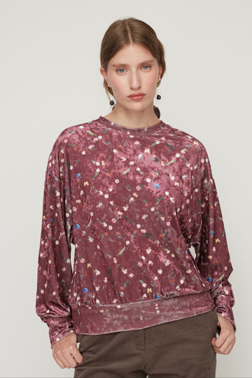 GREATS SWEATSHIRT BORDEAUX