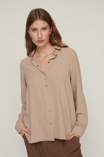 GOODIE BLOUSE BEIGE