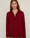 GOODIE BLOUSE BORDEAUX