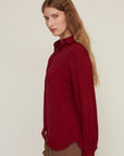 GOODIE BLOUSE BORDEAUX