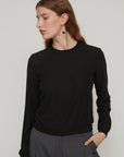 QUEEN T TOP BLACK