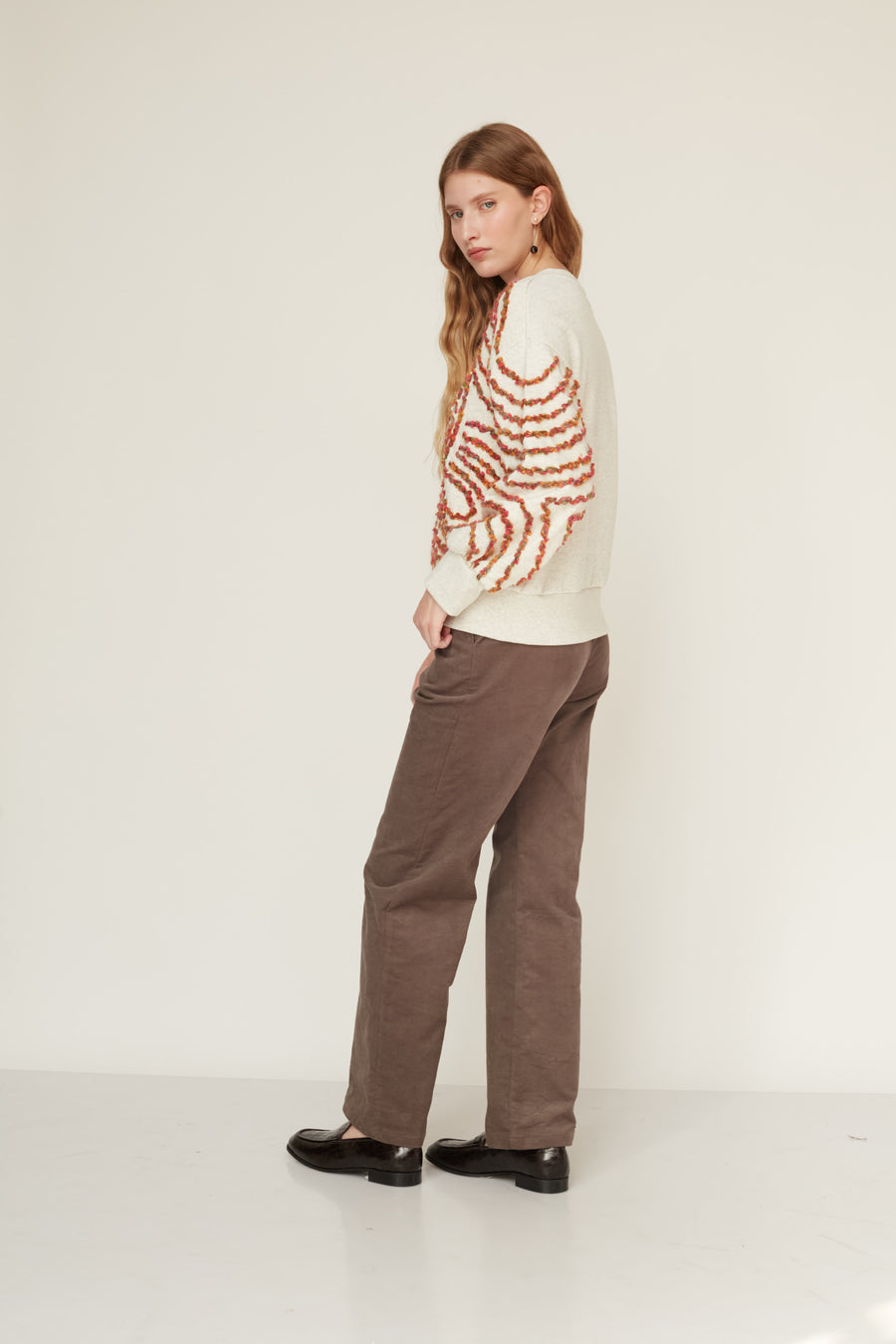 סווטשירט FLORENCE וניל