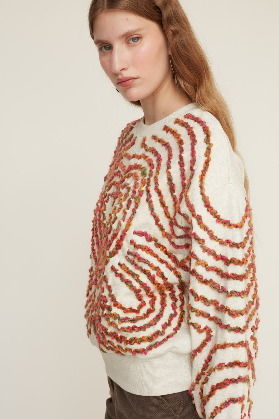 סווטשירט FLORENCE וניל