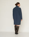 LOOSE SQ DRESS NAVY