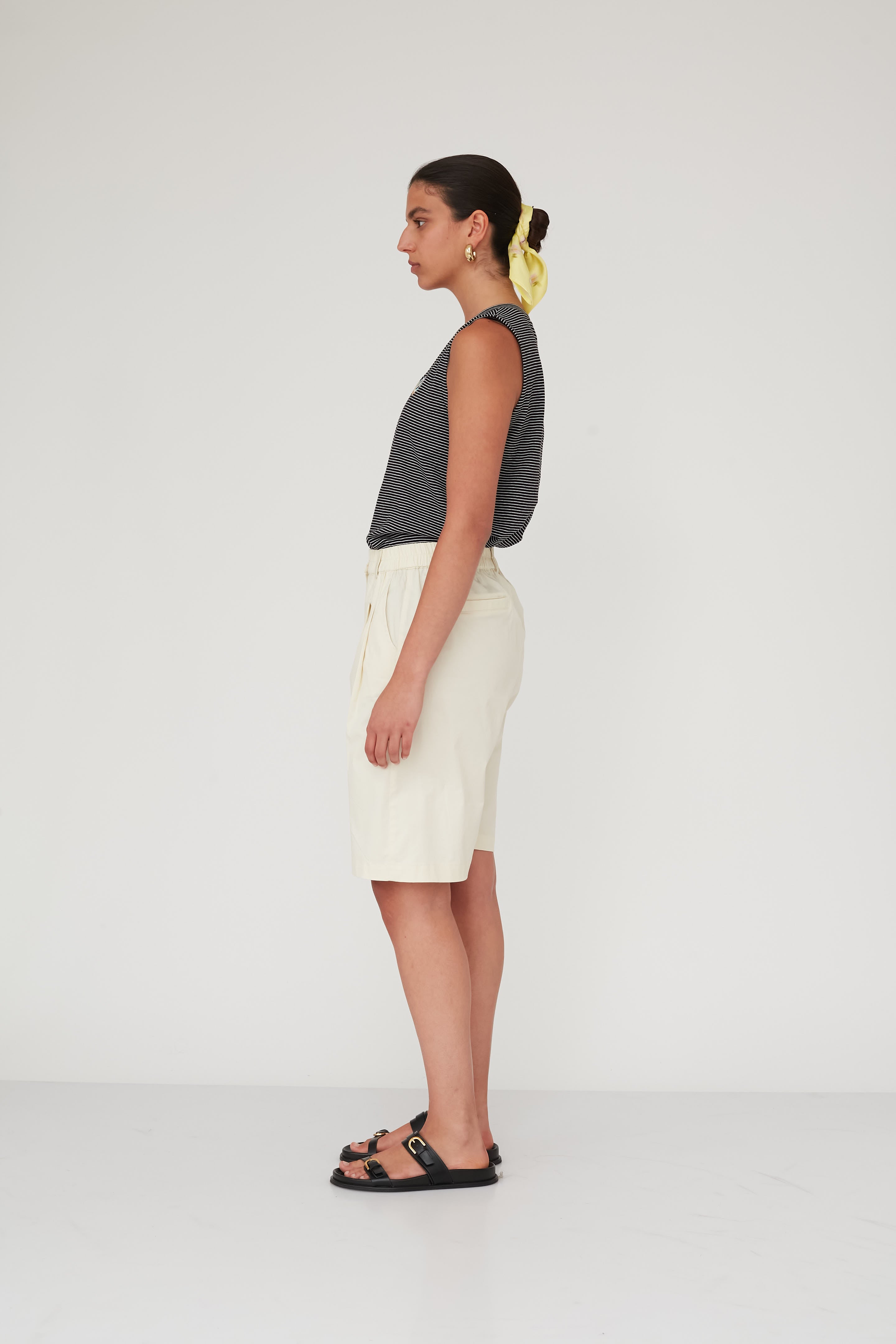 GOOD COTTON BERMUDA VANILLA