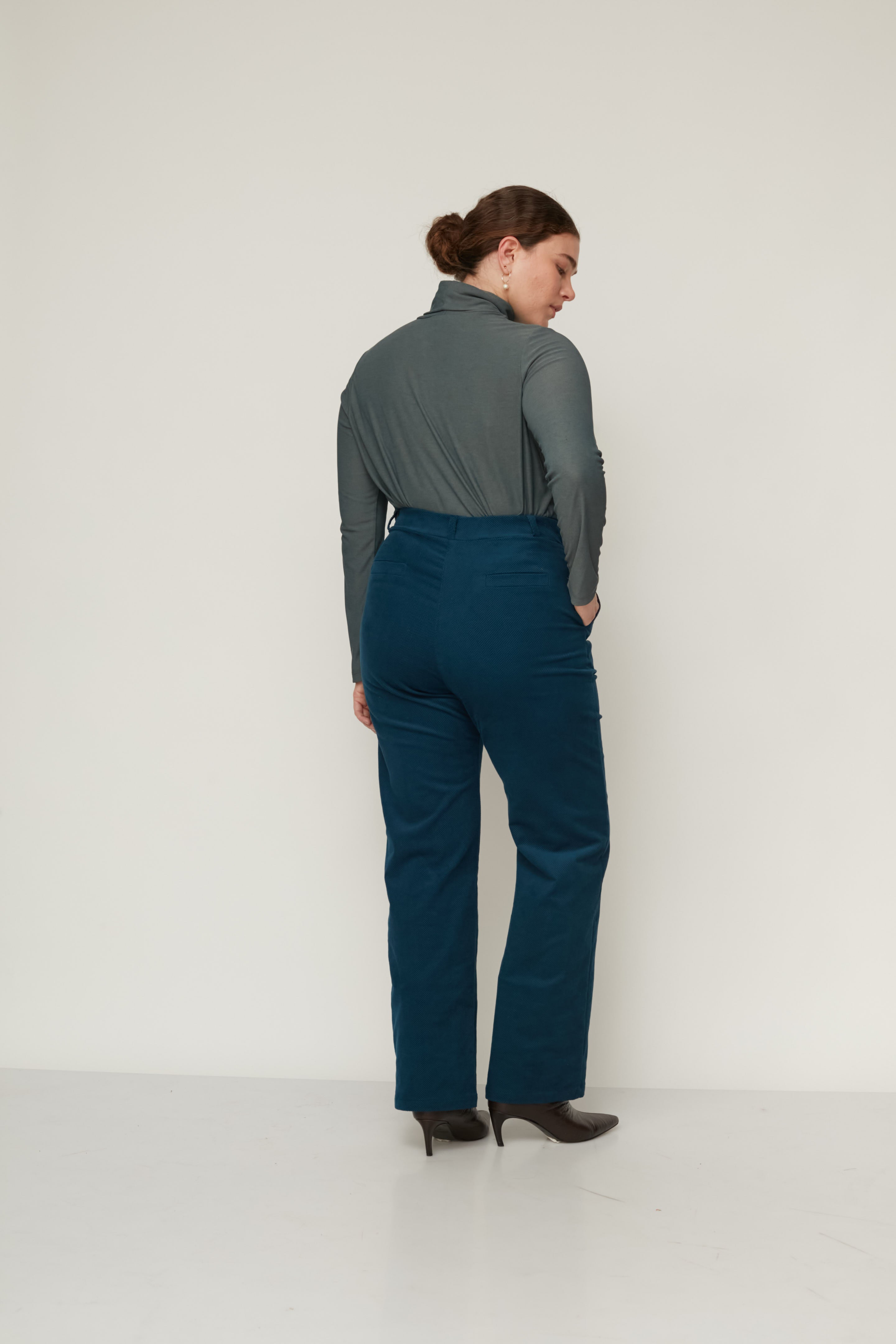 HOWL VELVET PANTS BLUE