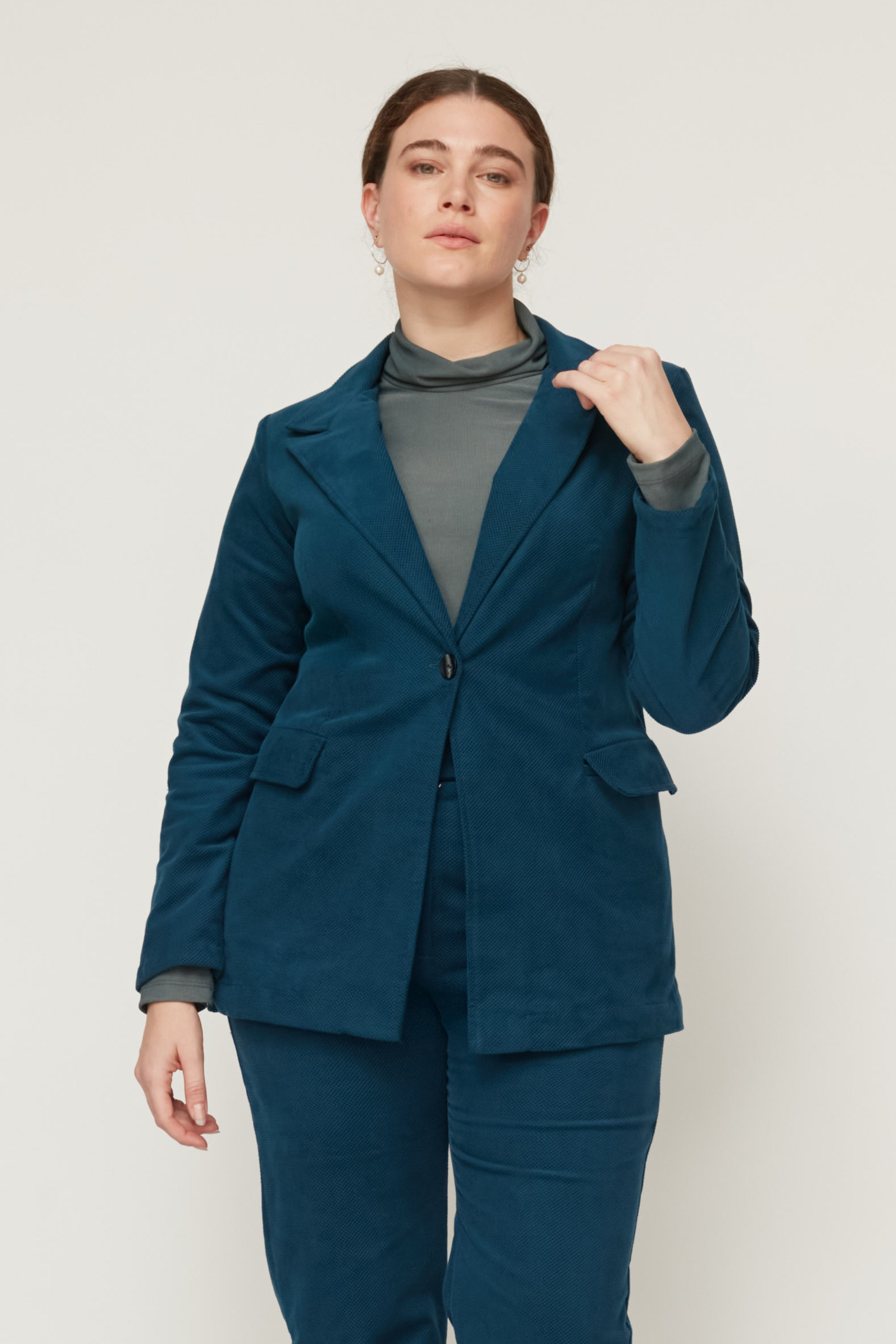 HOWL VELVET JACKET BLUE