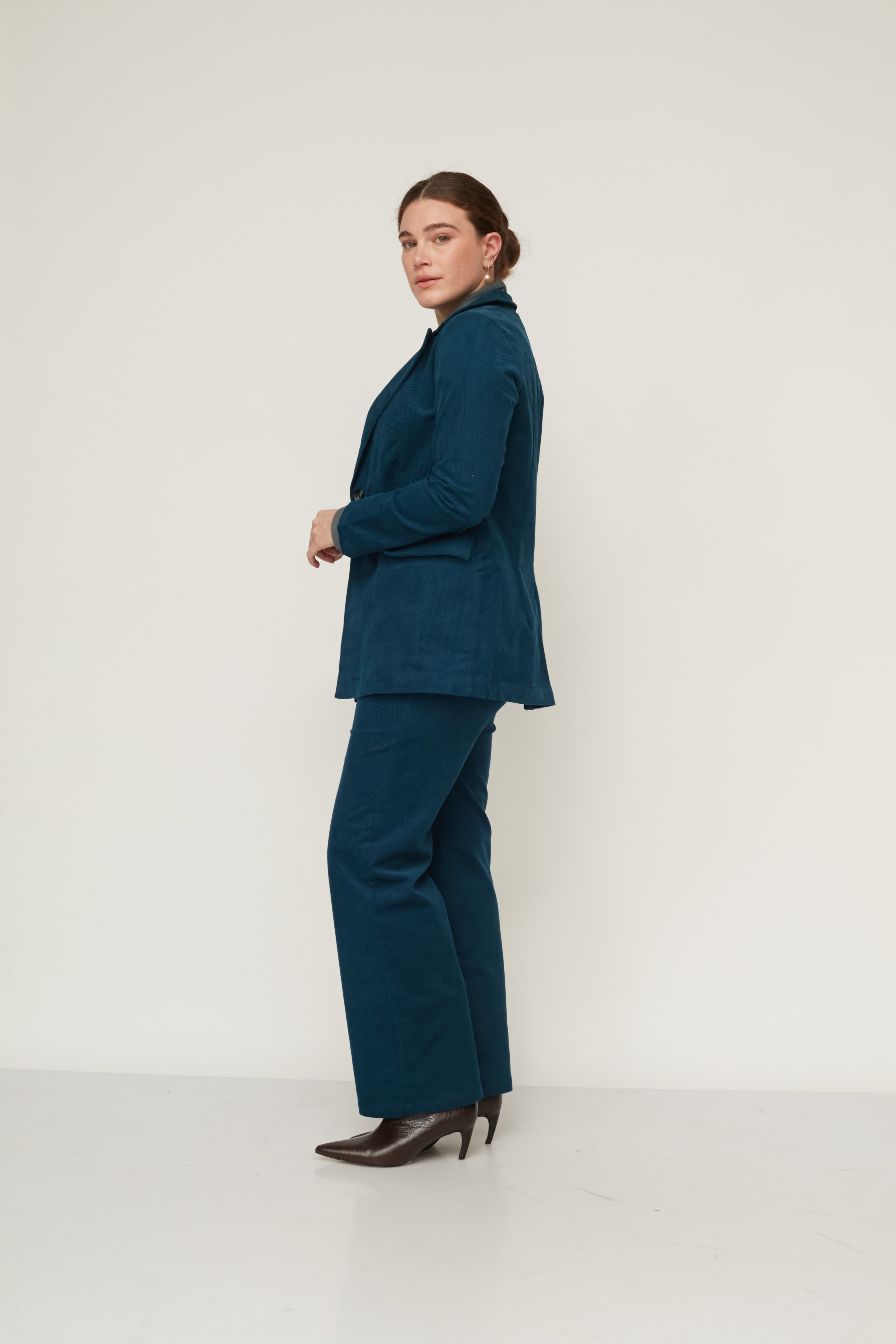 HOWL VELVET PANTS BLUE