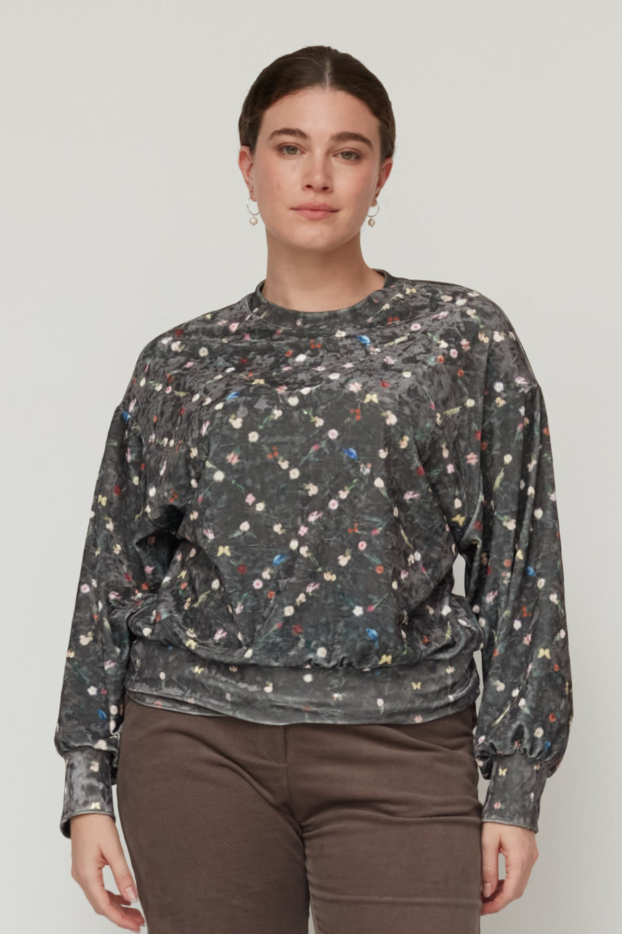 GREATS SWEATSHIRT TAUPE