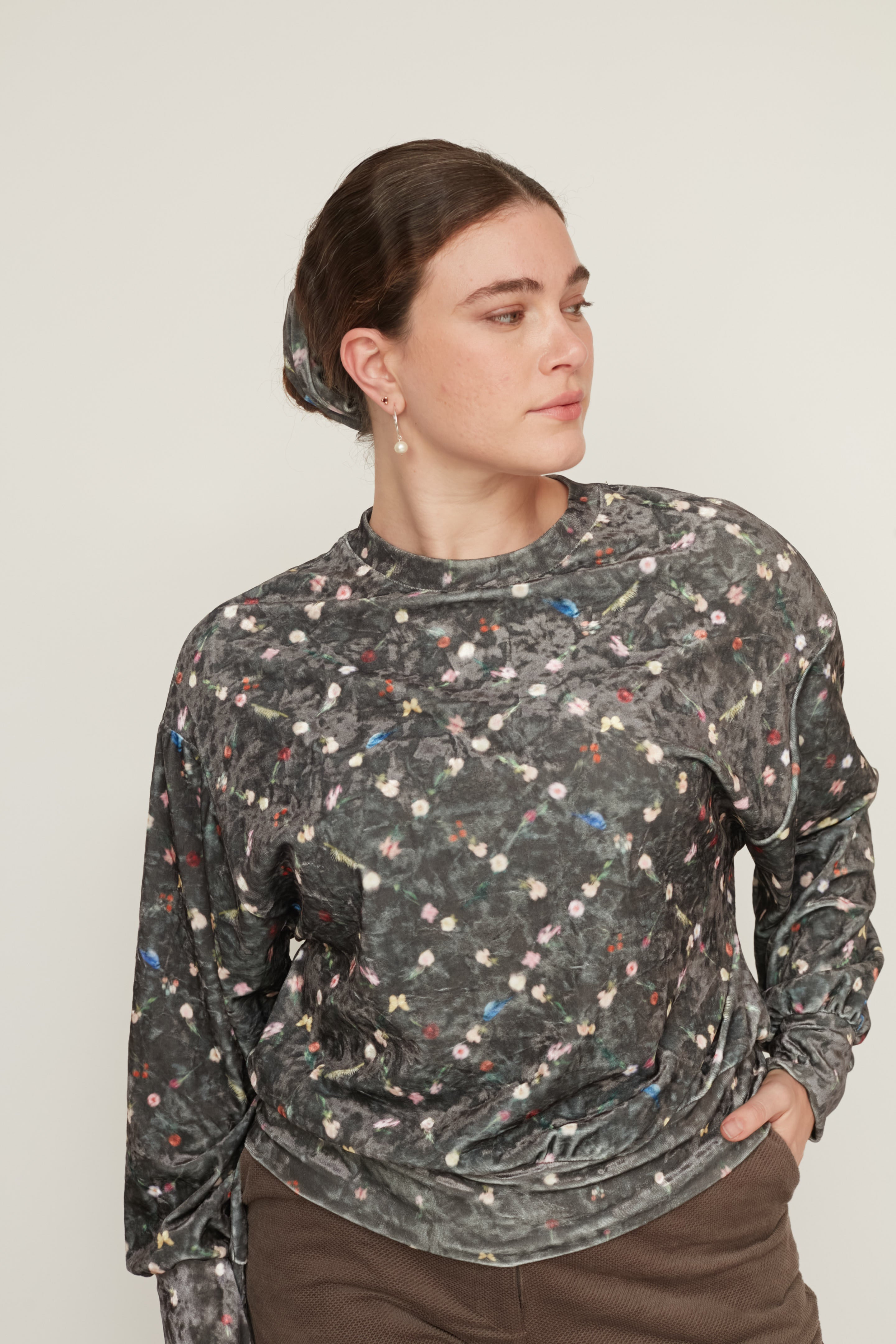 GREATS SWEATSHIRT TAUPE