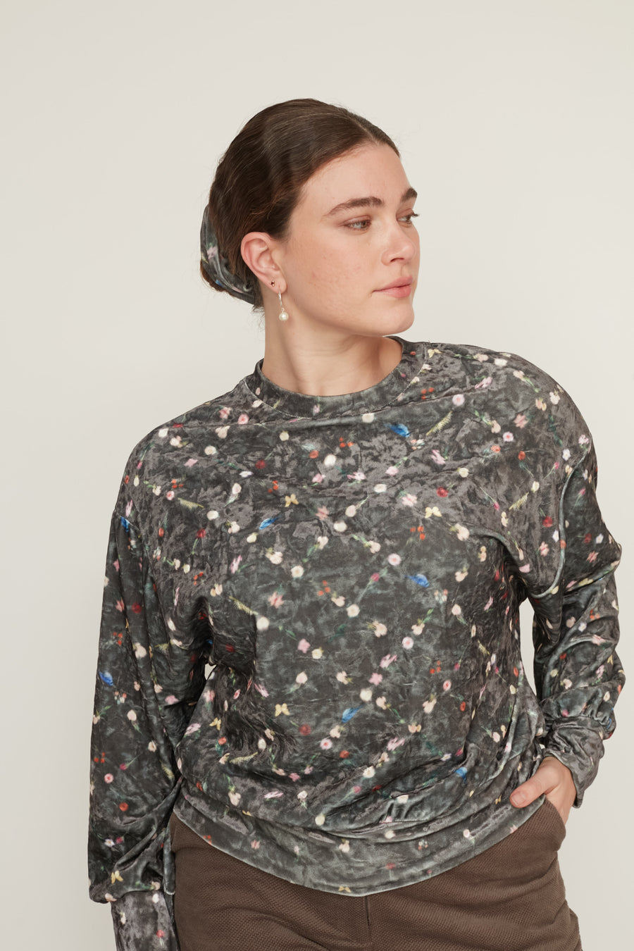 GREATS SWEATSHIRT TAUPE