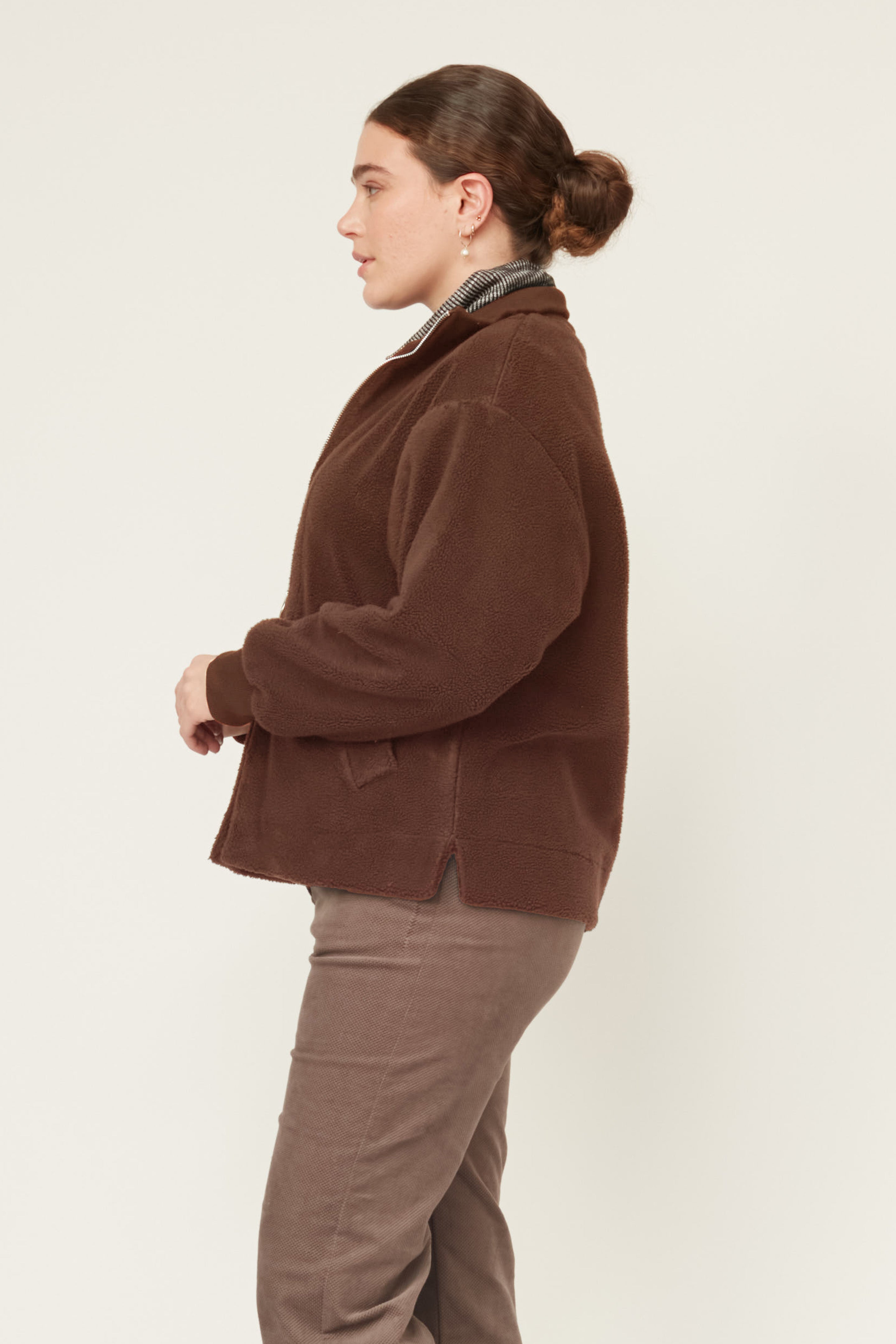 SHUBI JACKET BROWN