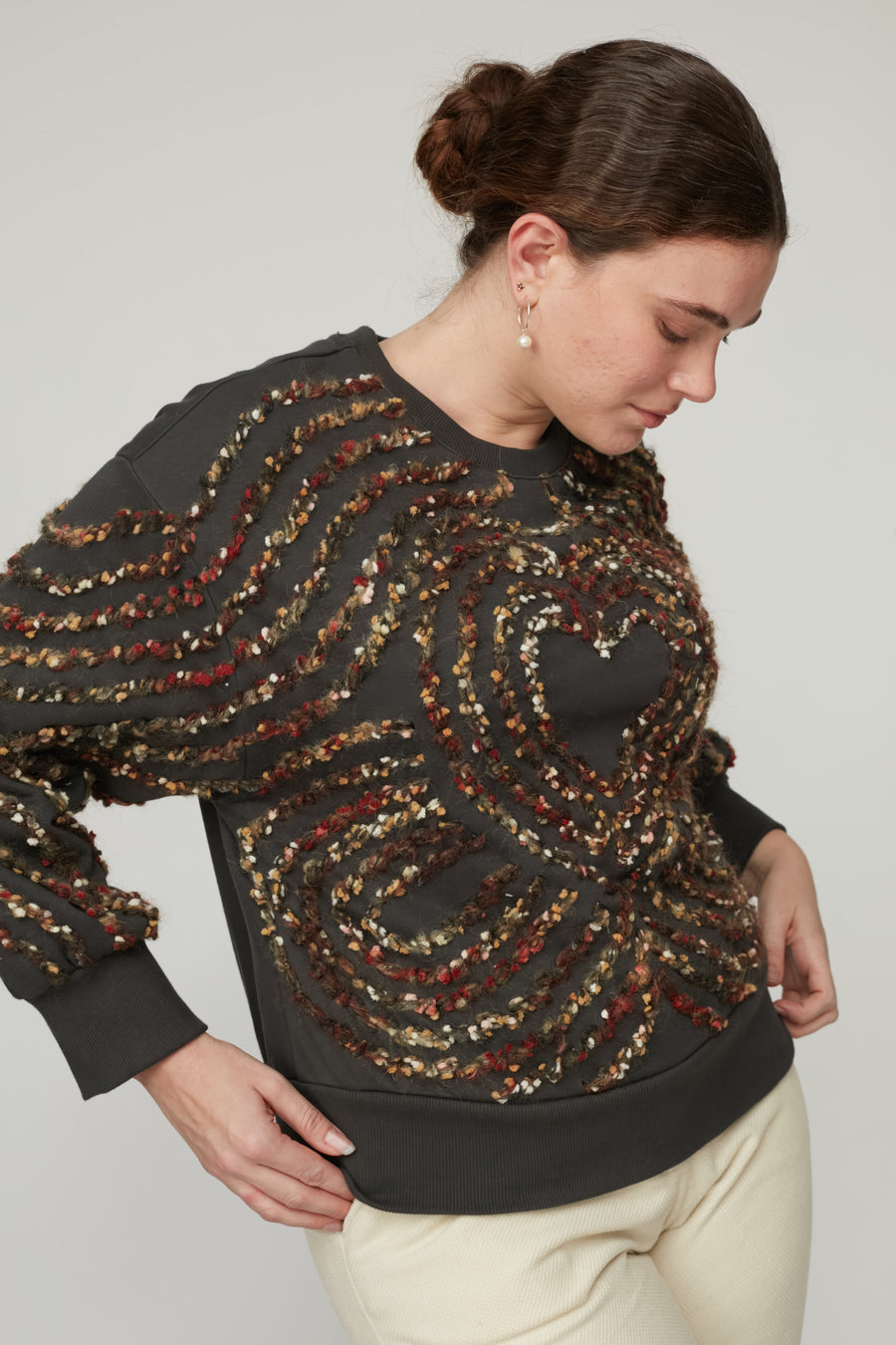 FLORENCE SWEATSHIRT GREY