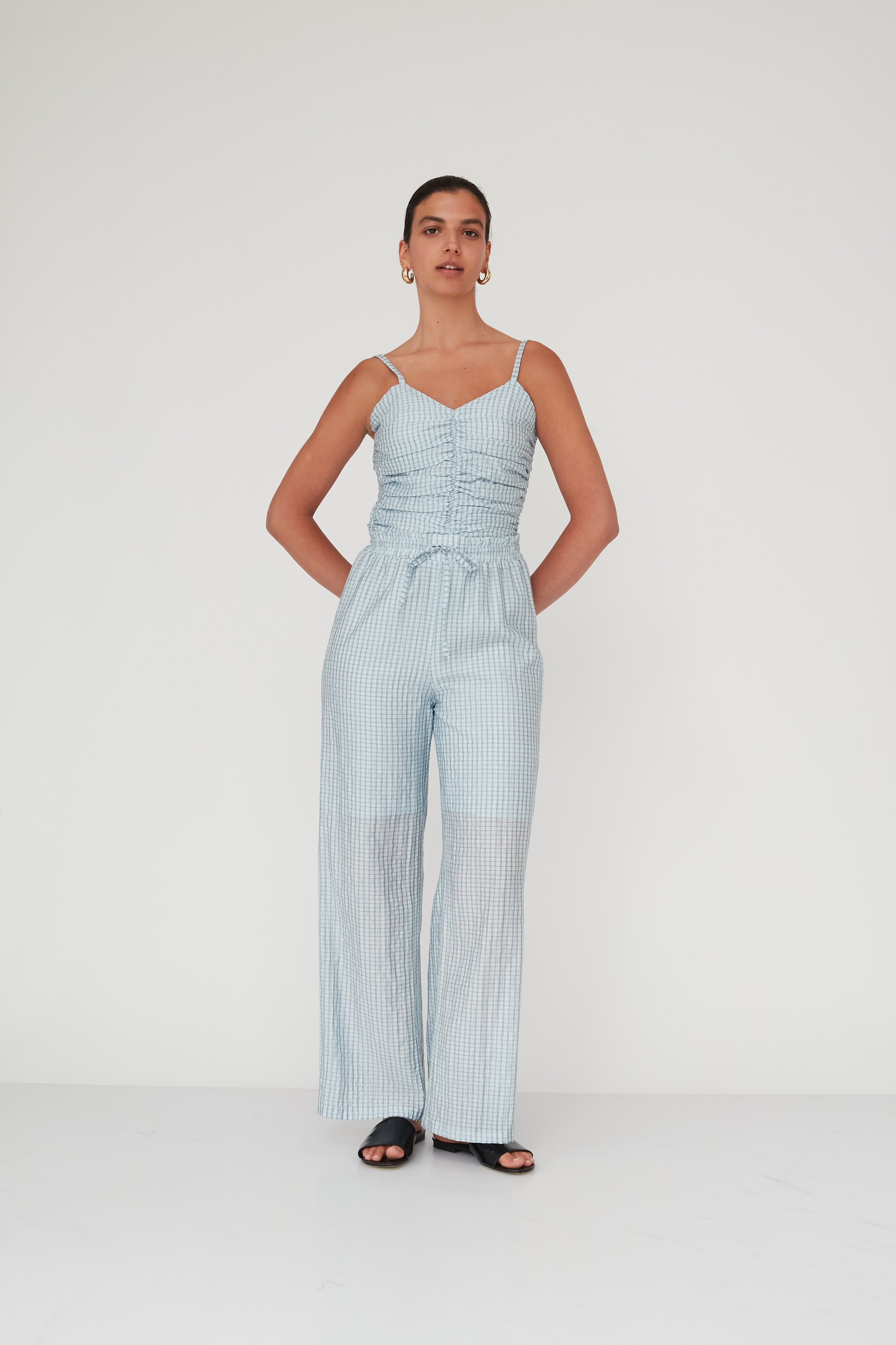 ILLUSION PANTS LIGHT BLUE
