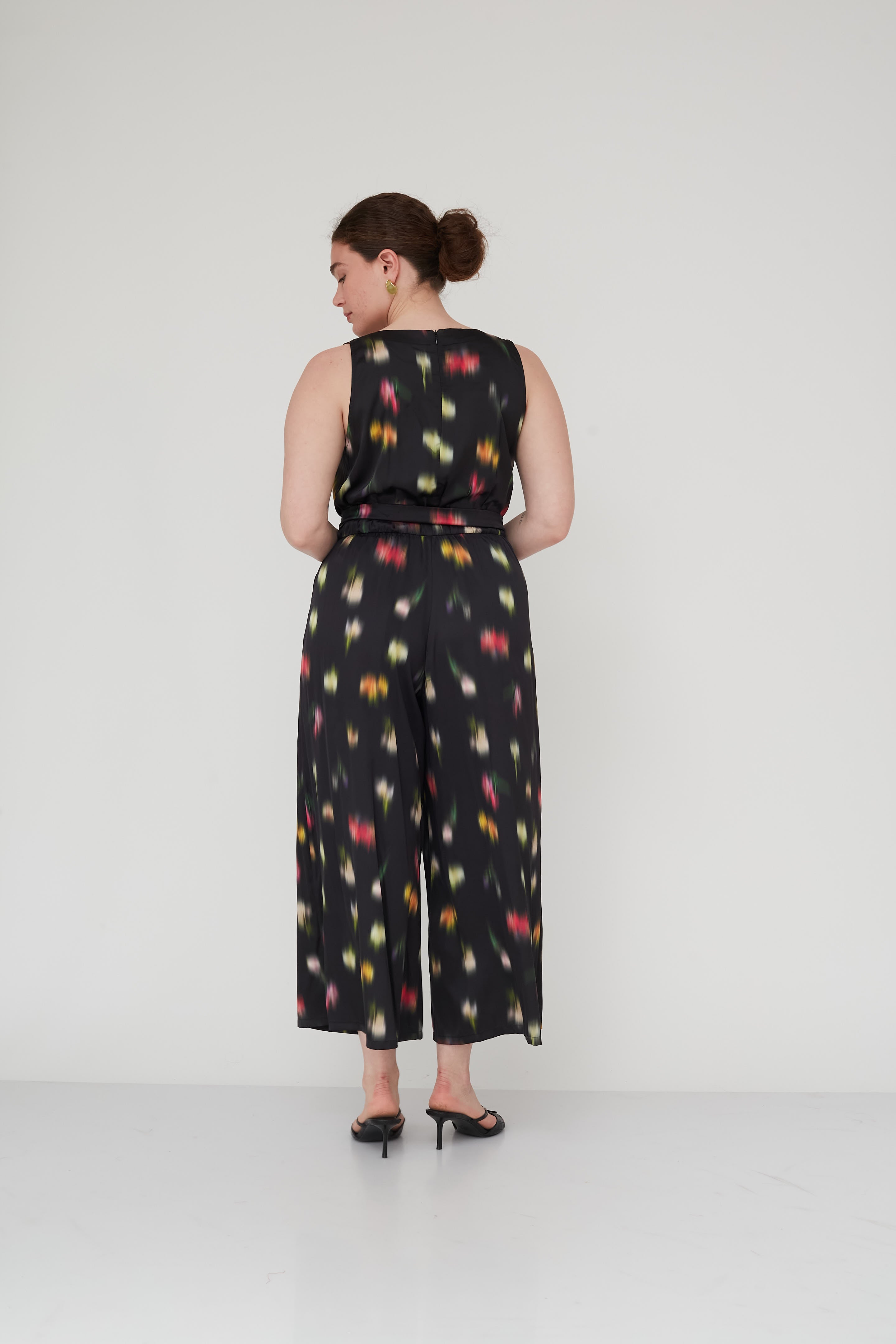 NIGHT PRINTED JUMPSUIT BLACK