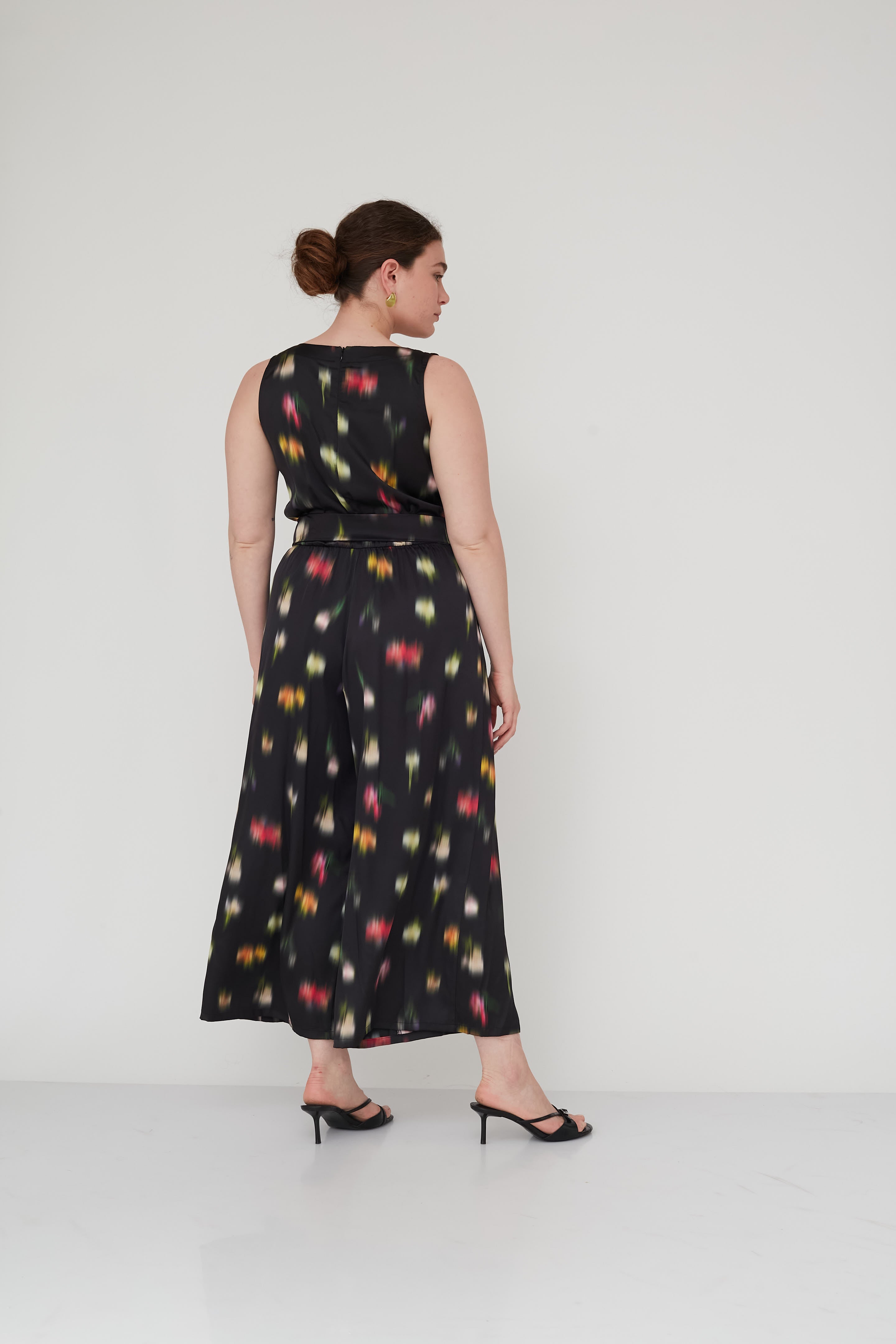 NIGHT PRINTED JUMPSUIT BLACK