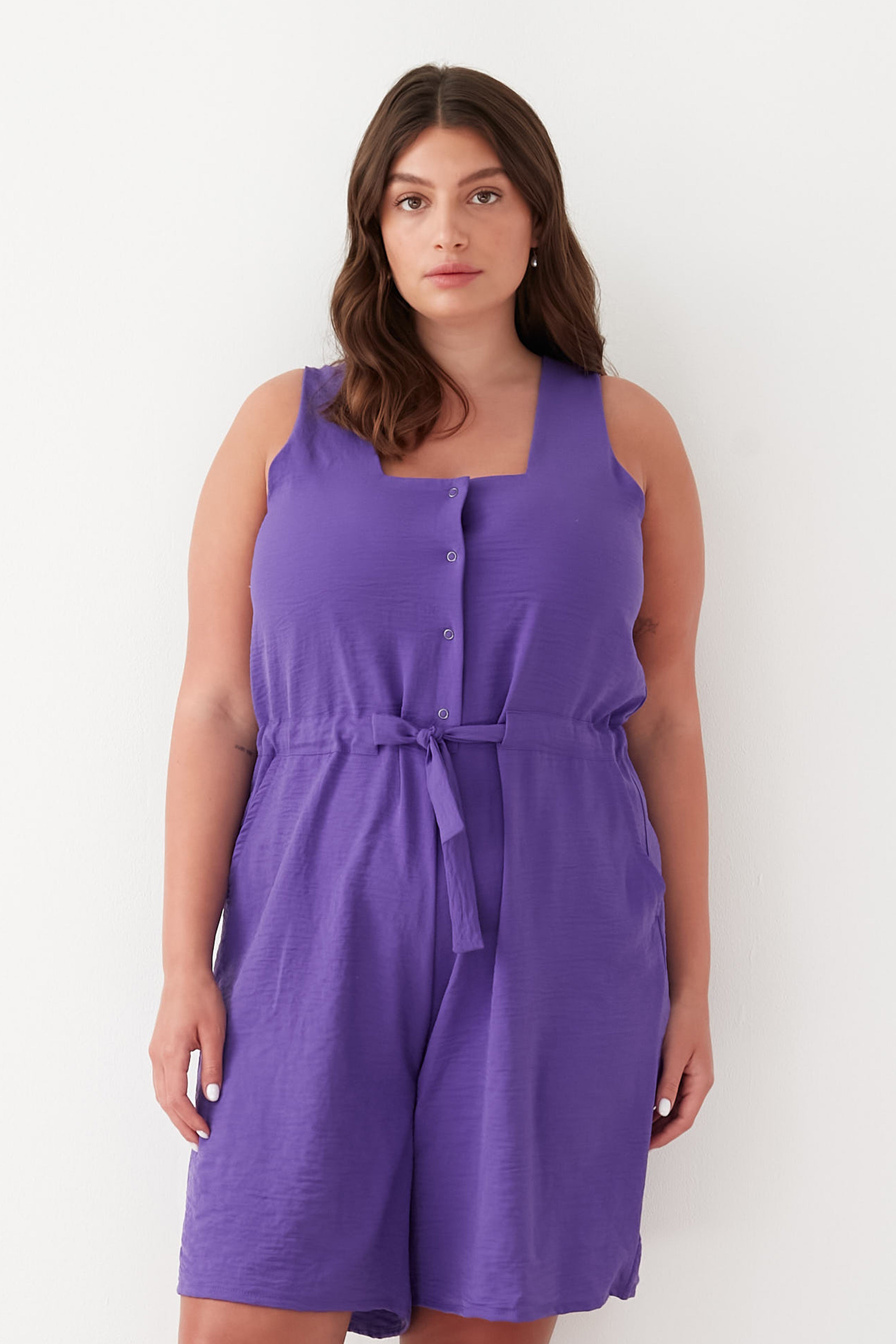 STRATUS JUMPSUIT PURPLE