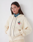 DESTINY PATCHED HOODIE VANILLA (30% OFF PRE ORDER PICK UP ONLY)